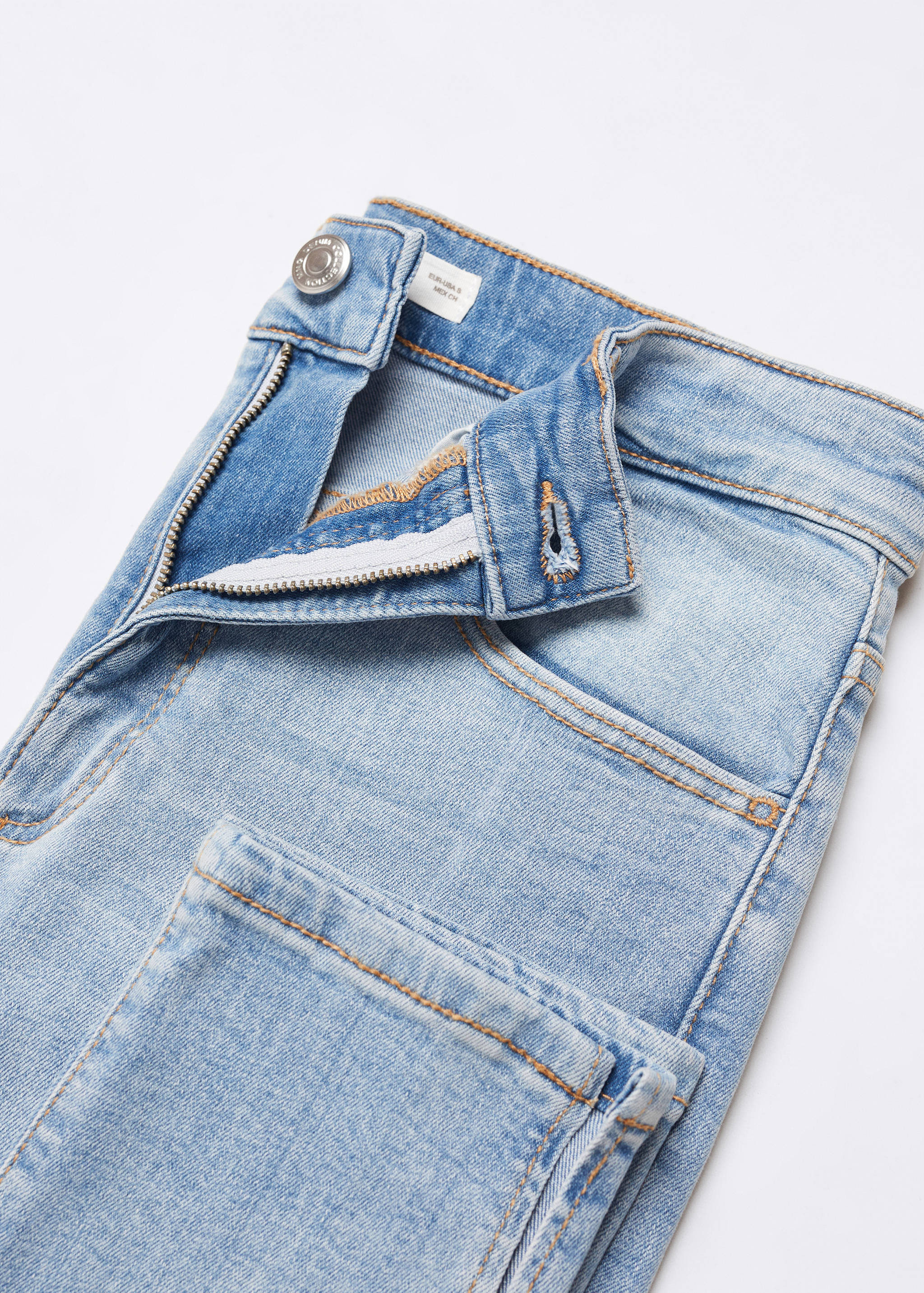 Skinny jeans with slit - Details of the article 8