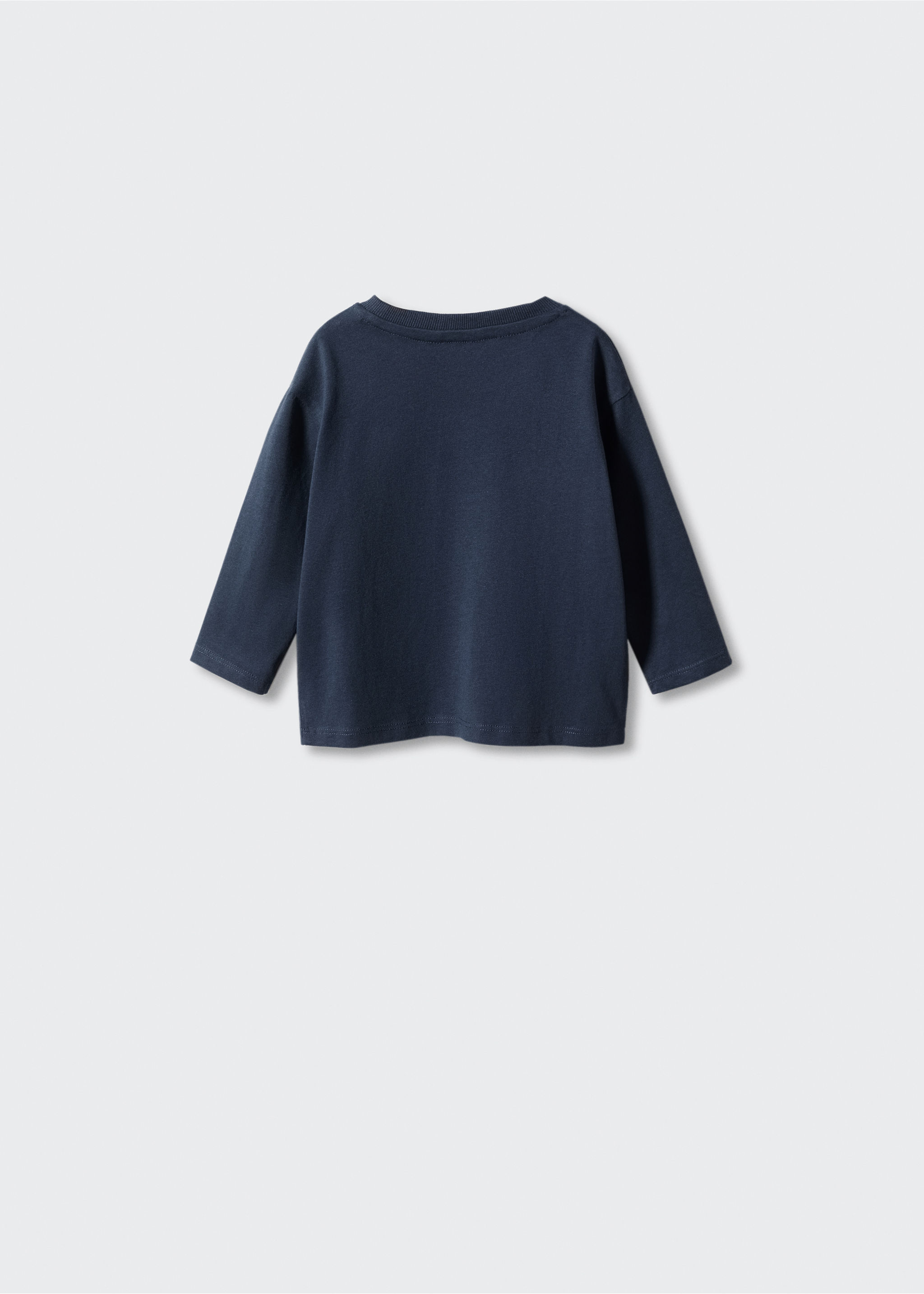 Printed long sleeve t-shirt - Reverse of the article