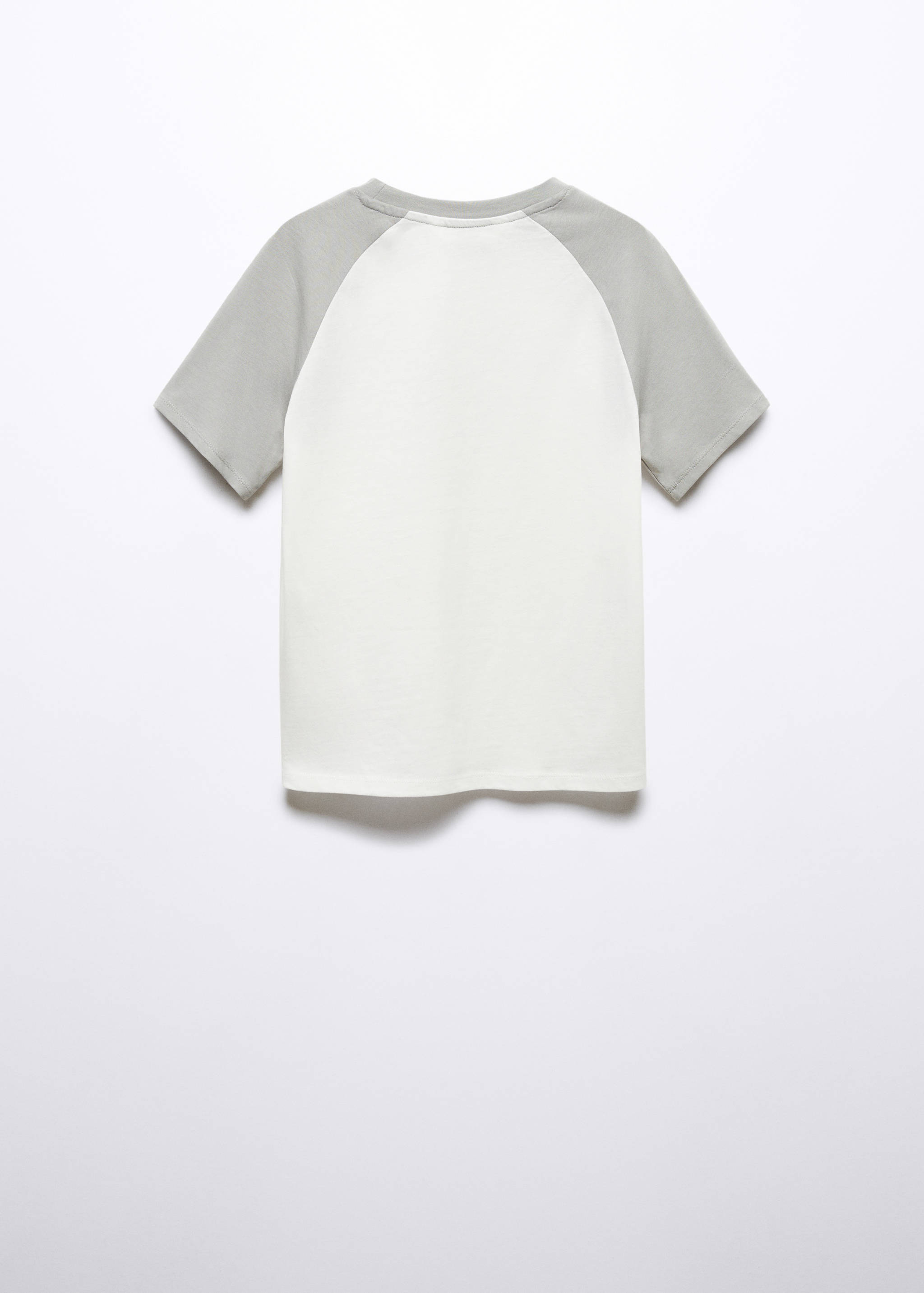 Printed cotton-blend t-shirt - Reverse of the article