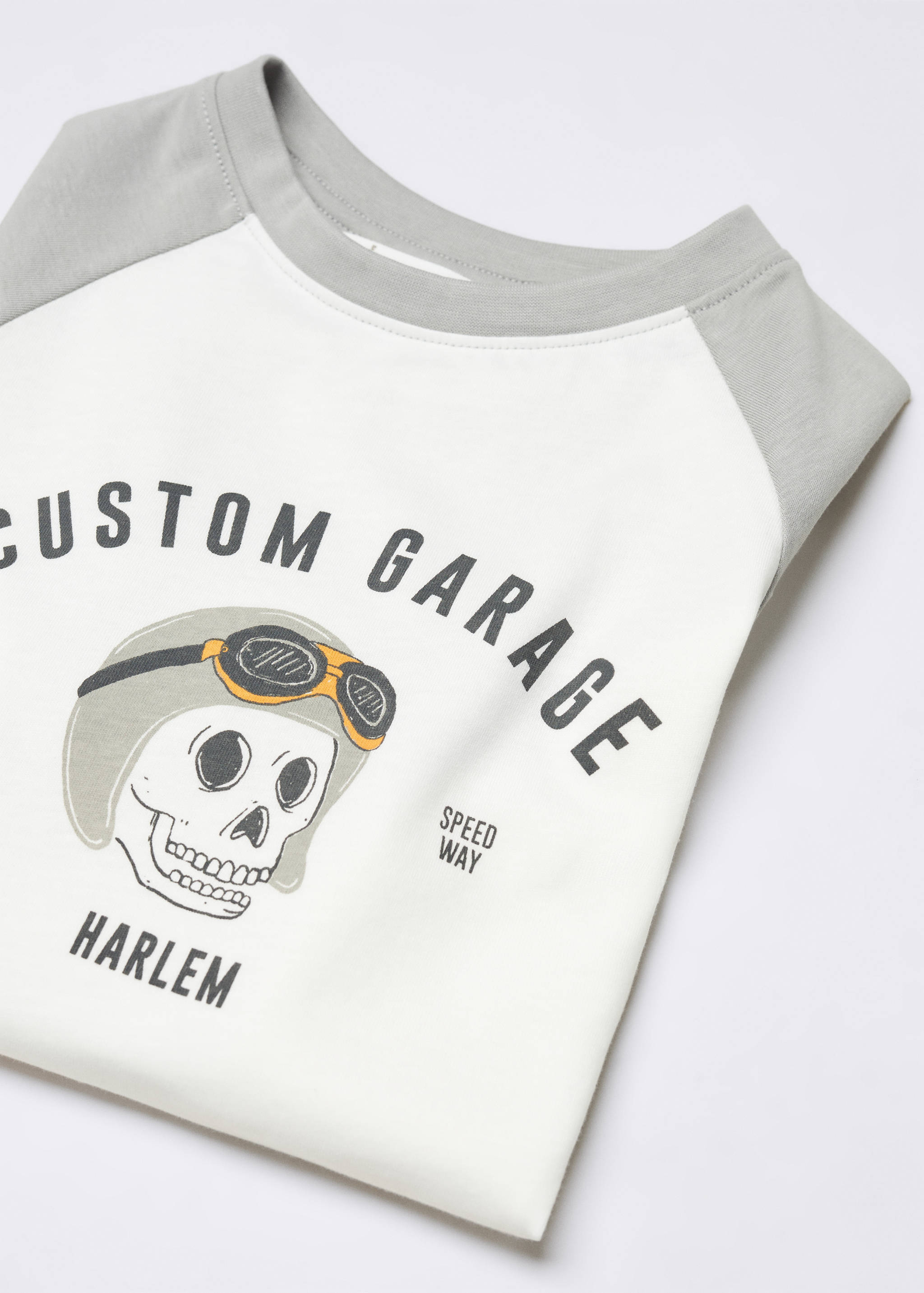 Printed cotton-blend t-shirt - Details of the article 8