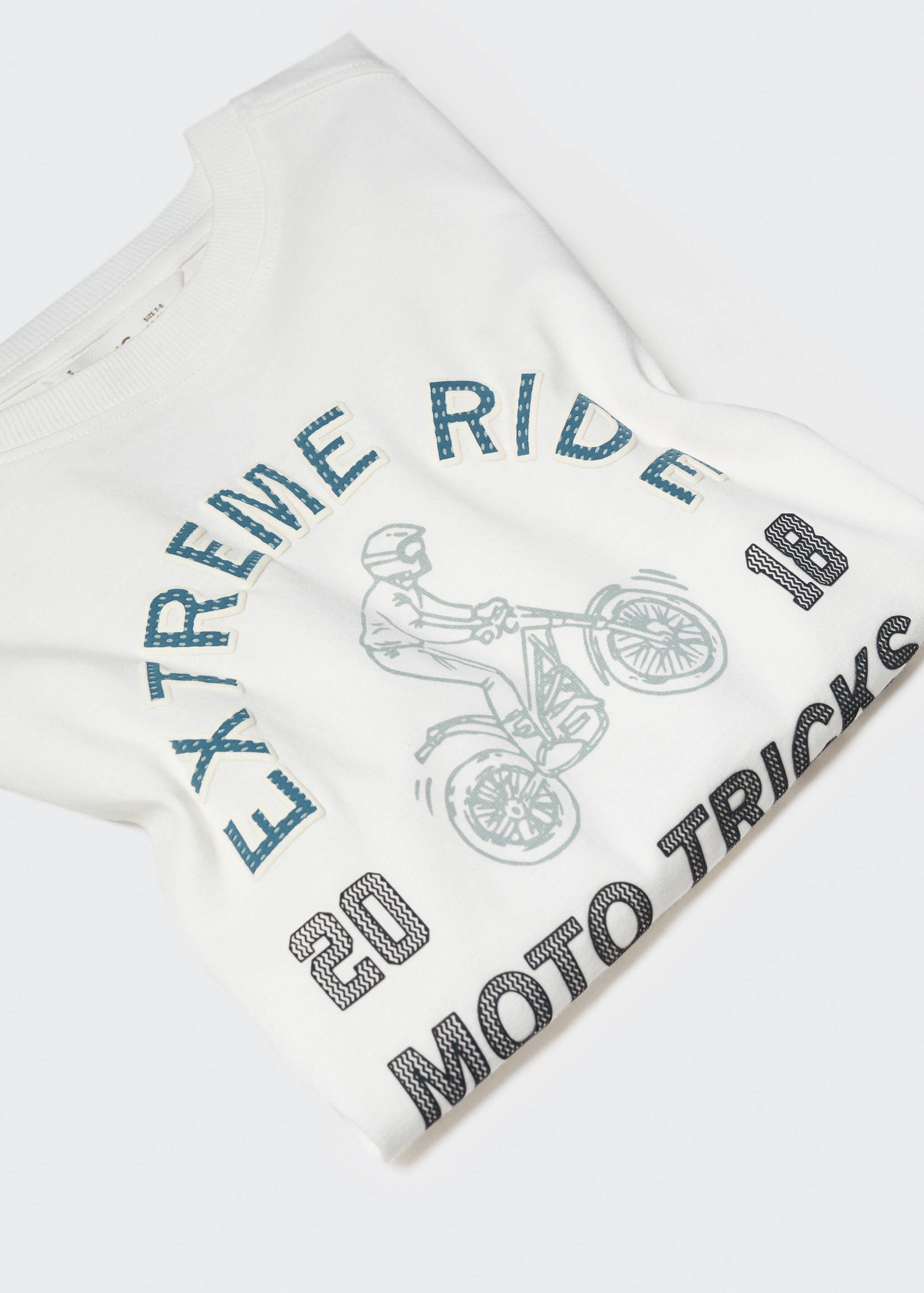 Printed cotton-blend T-shirt - Details of the article 8