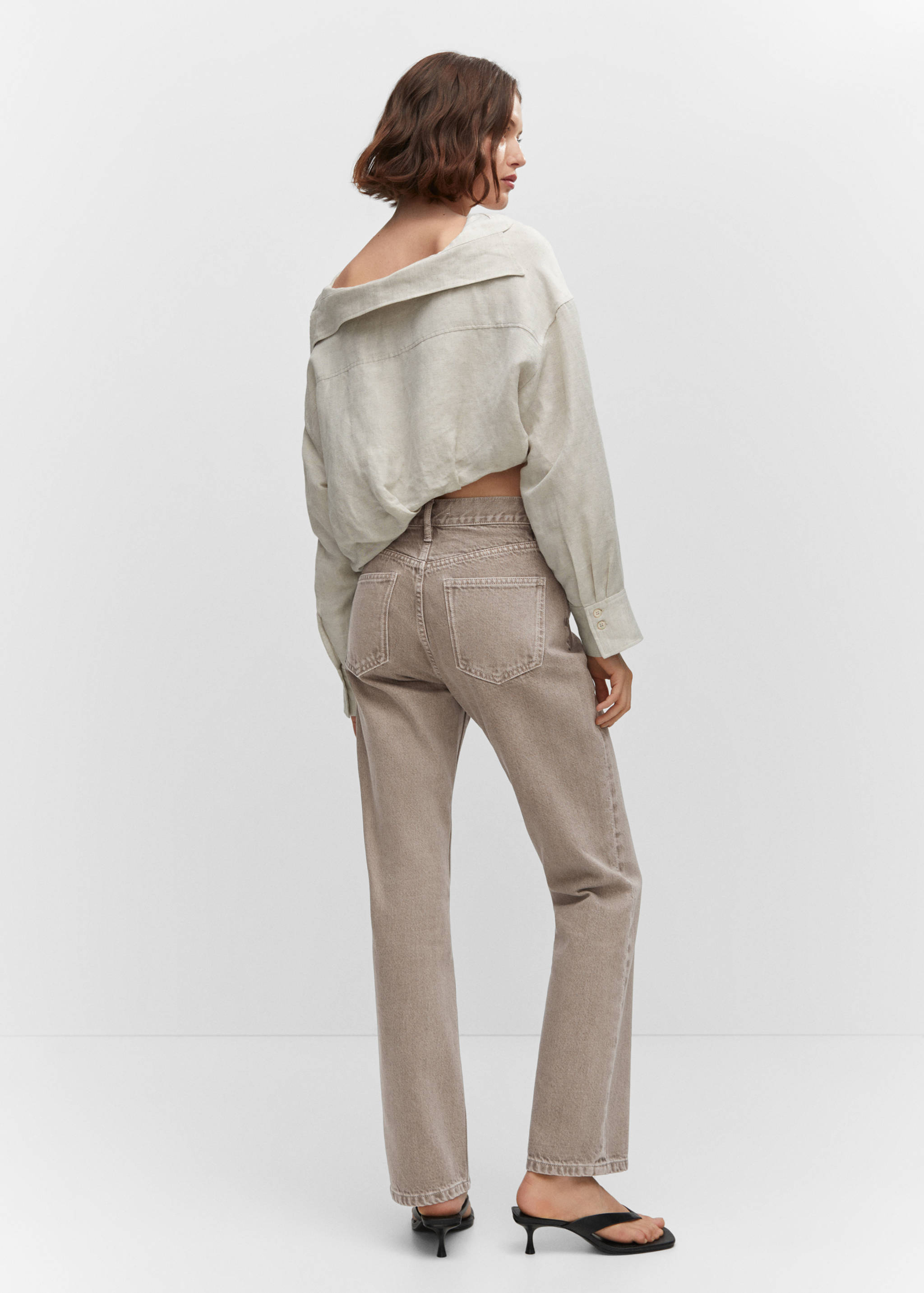 Jean droit taille normale - Verso de l’article