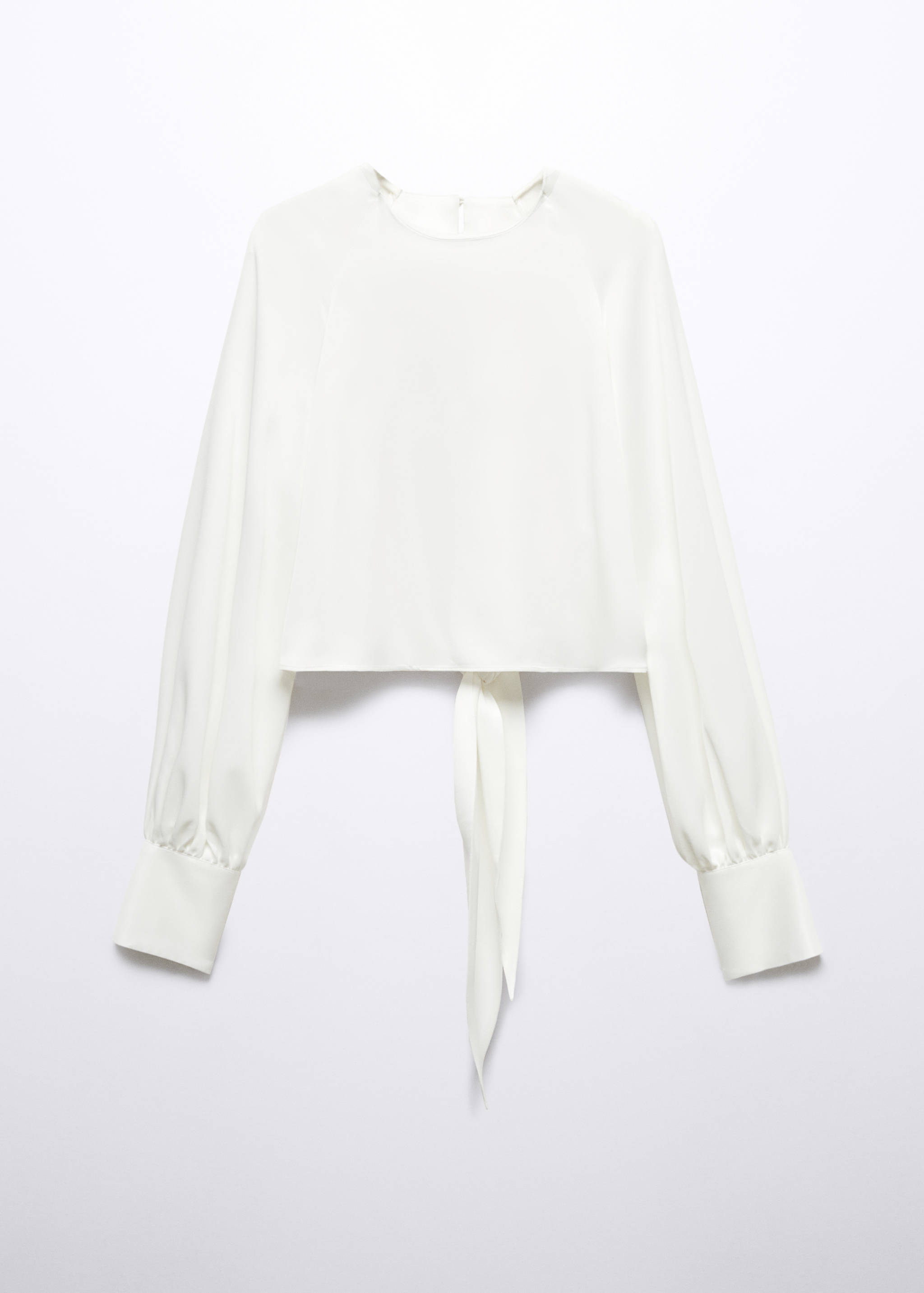 Crop top with open back - Article without model