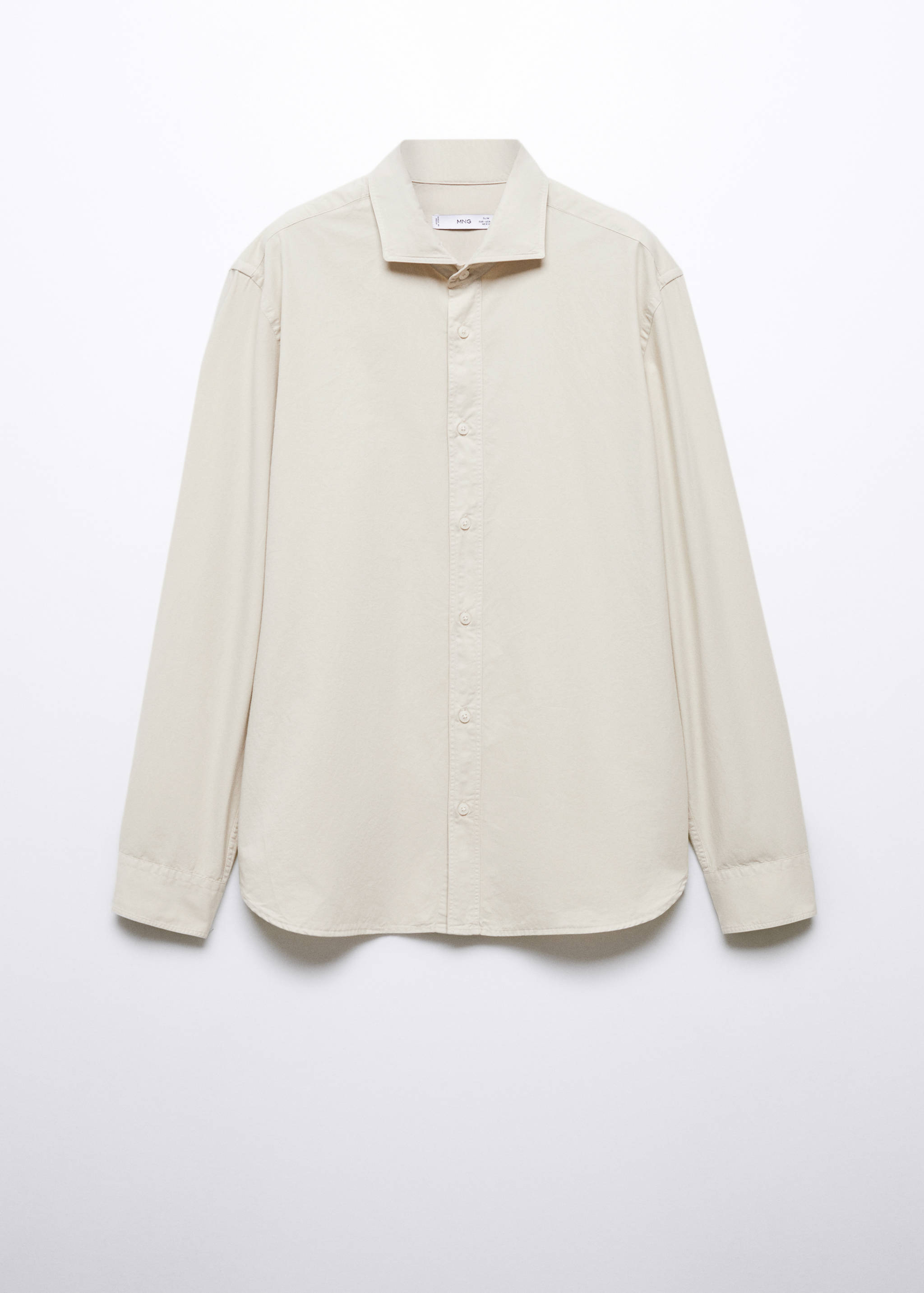 Slim Fit-Hemd aus 100 % Baumwolle - Artikel ohne Model