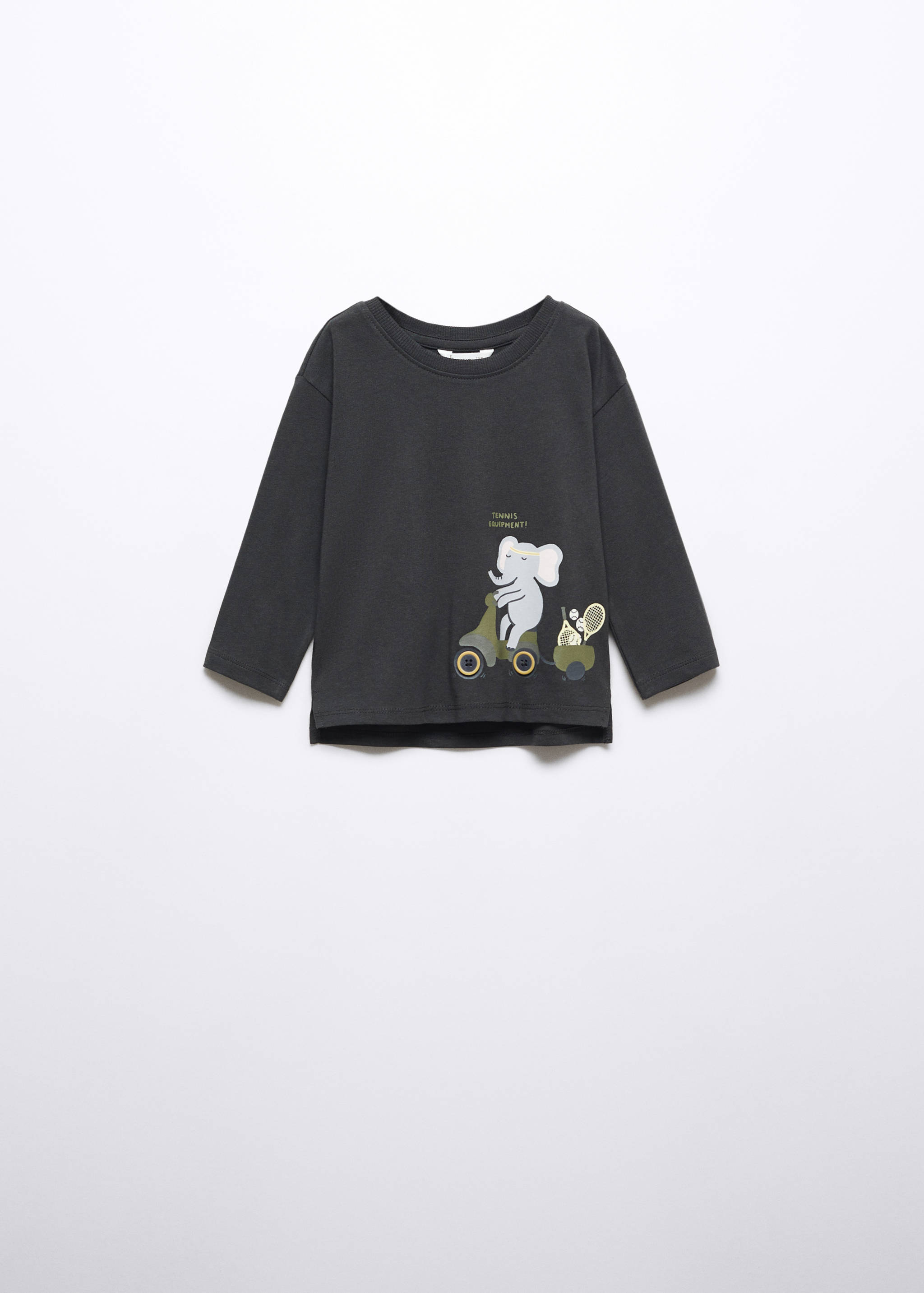 Camiseta manga larga estampada - Artículo sin modelo