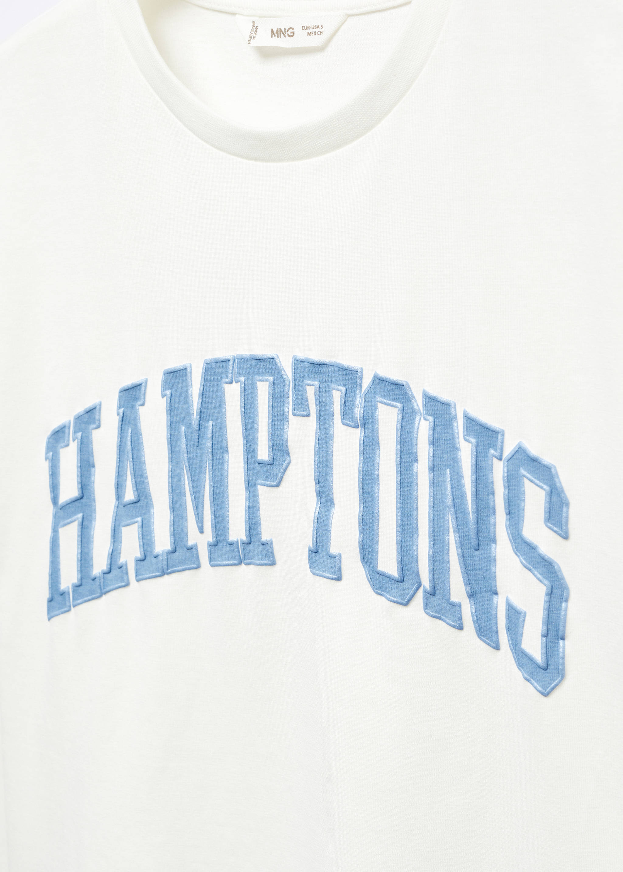 Printed message T-shirt - Details of the article 8