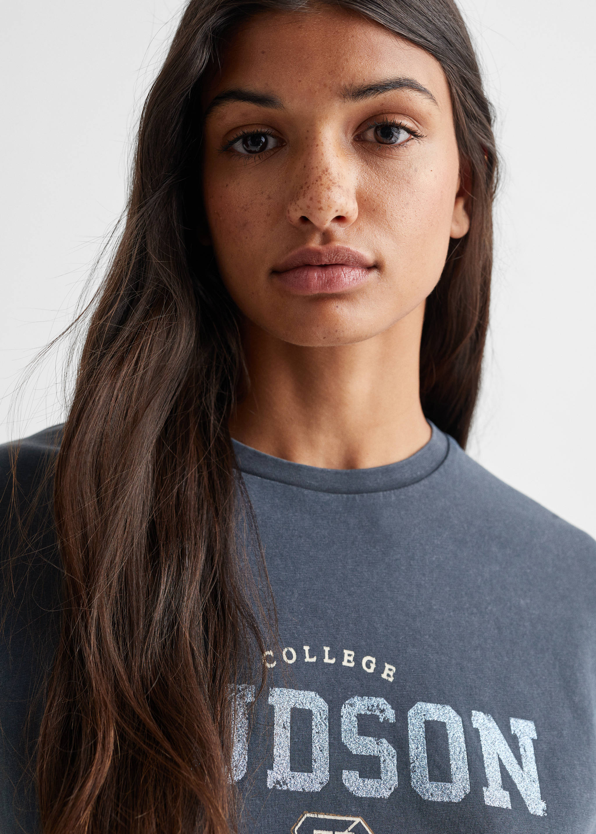 Majica od mješavine pamuka s printom - Detalji artikla 1