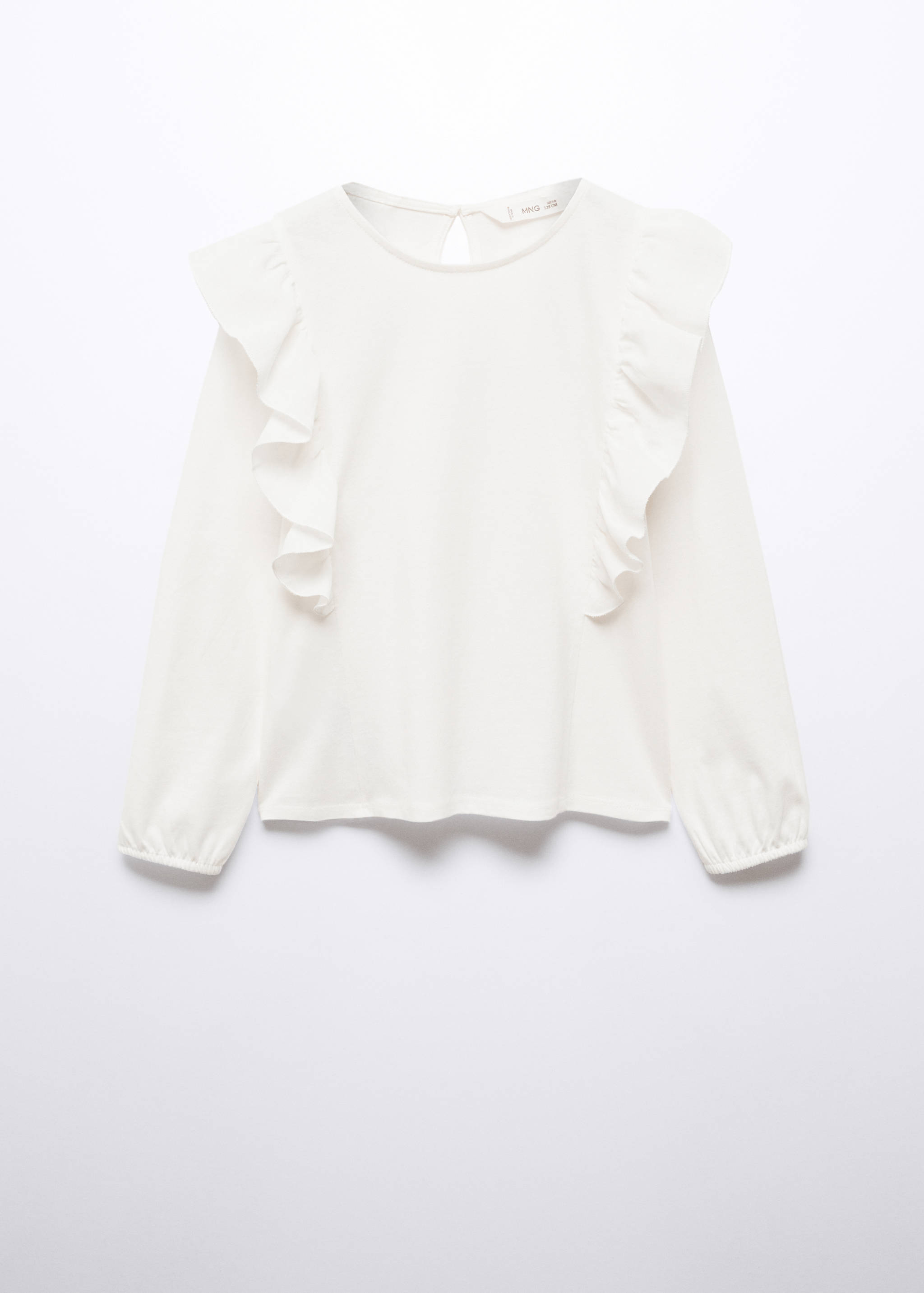 Camiseta manga larga volantes - Artículo sin modelo