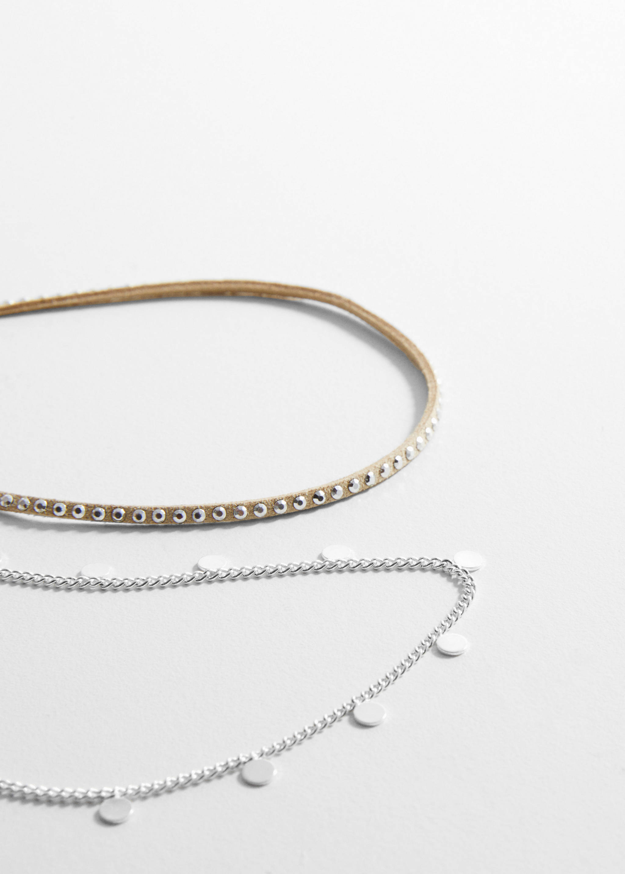 2er-Pack Chokers - Mittlere Ansicht