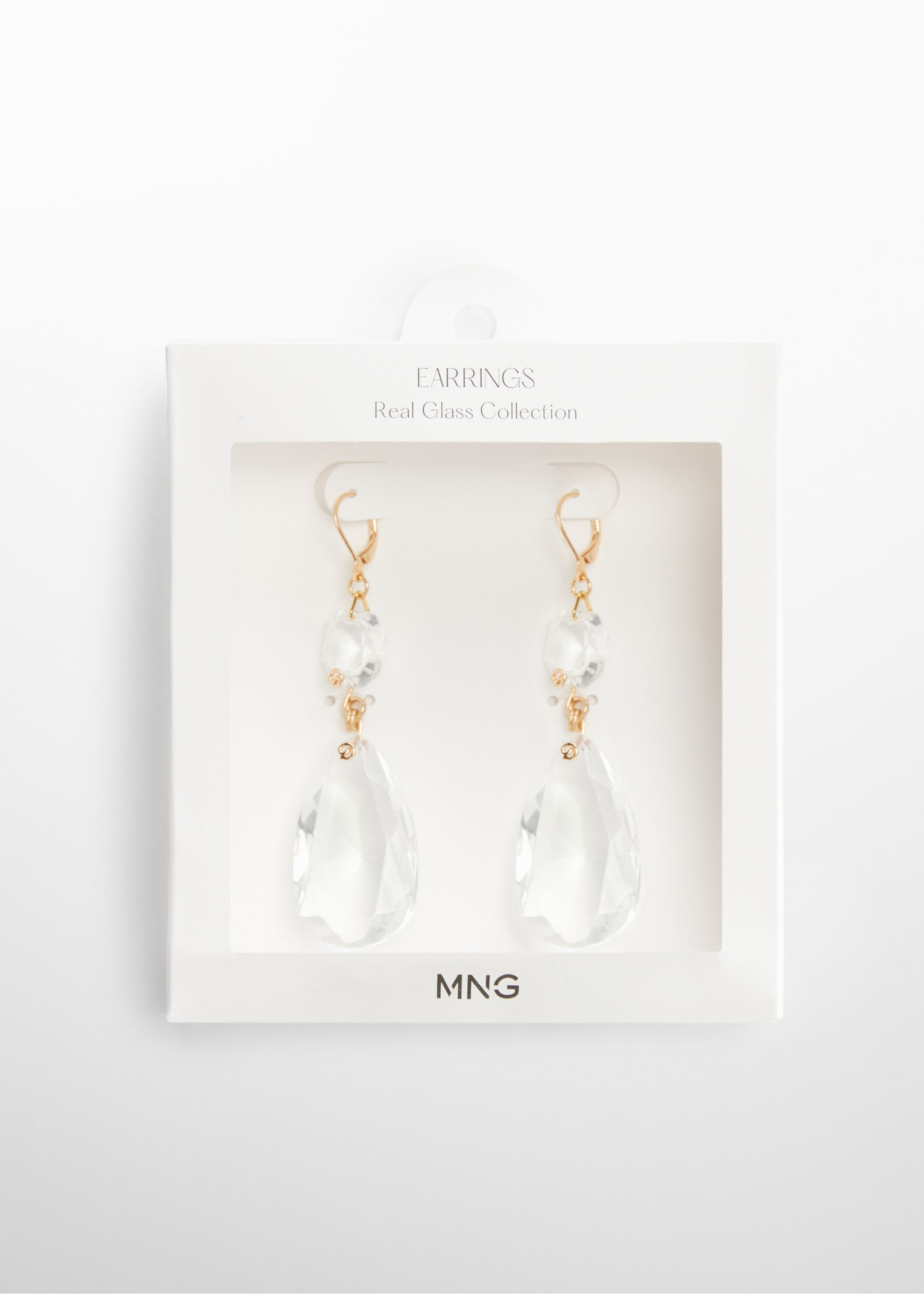 Boucles d’oreilles cristaux à facettes - Détail de l'article 2
