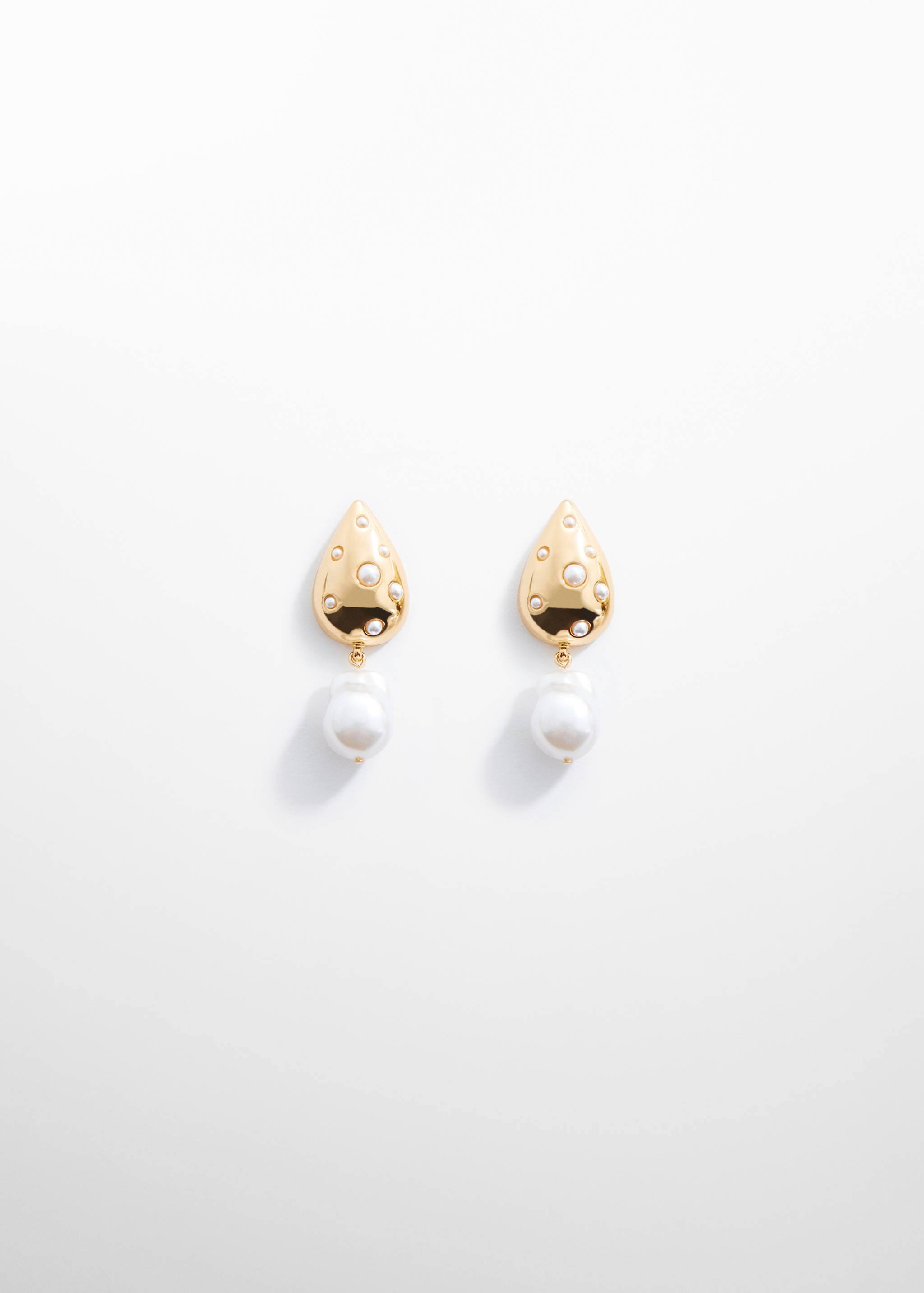 Boucles d’oreilles combinées perle - Article sans modèle