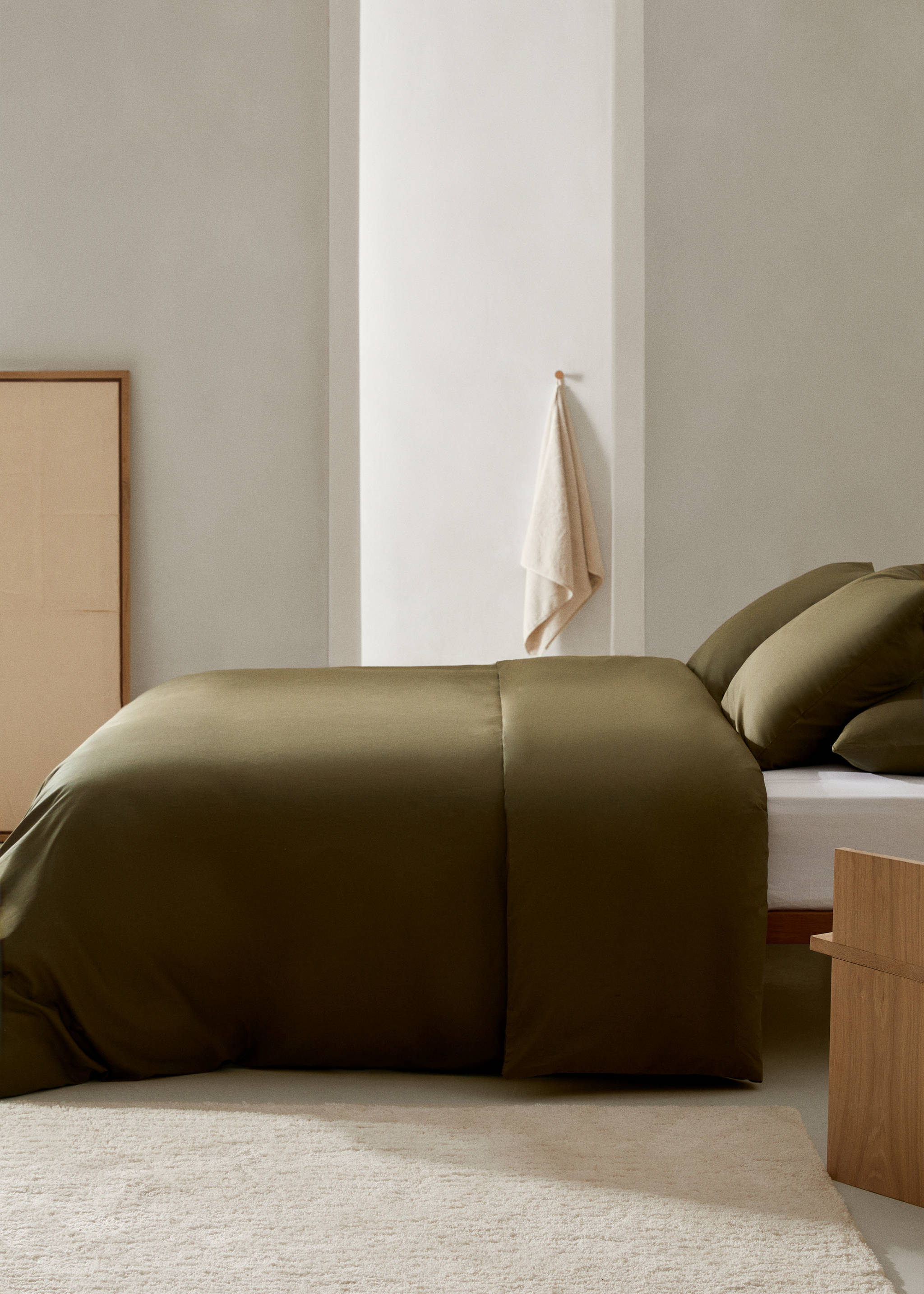 180-thread cotton duvet cover for king bed - General plane