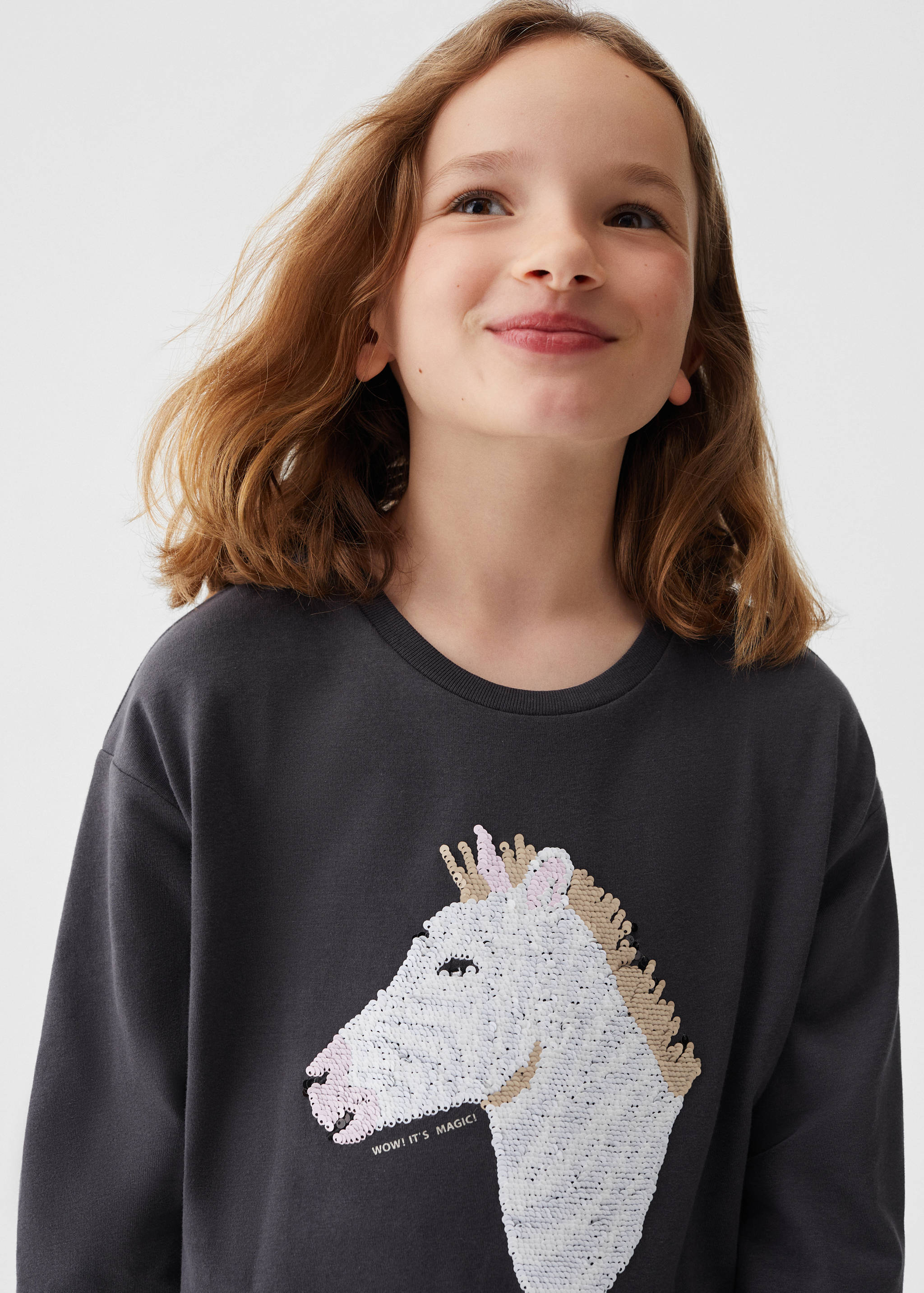 Sequins animal t-shirt - Details of the article 1