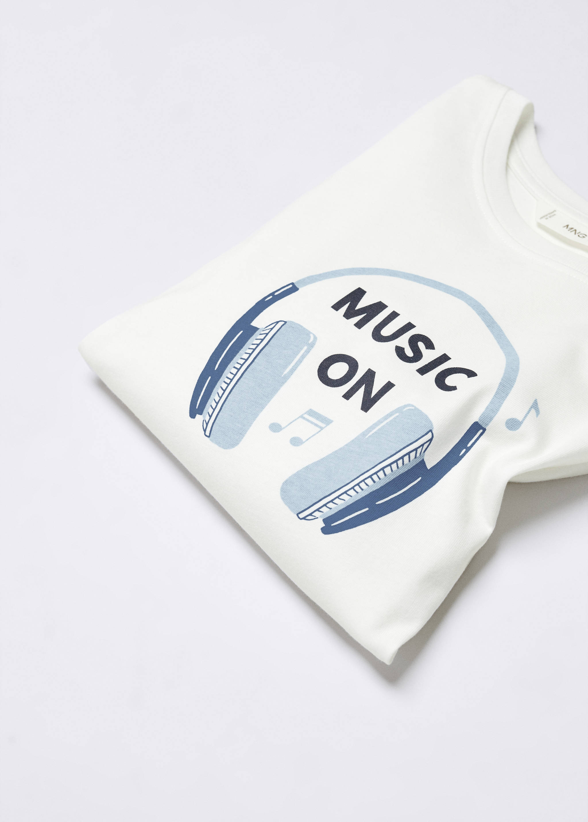 Bedrucktes Baumwoll-T-Shirt - Detail des Artikels 8