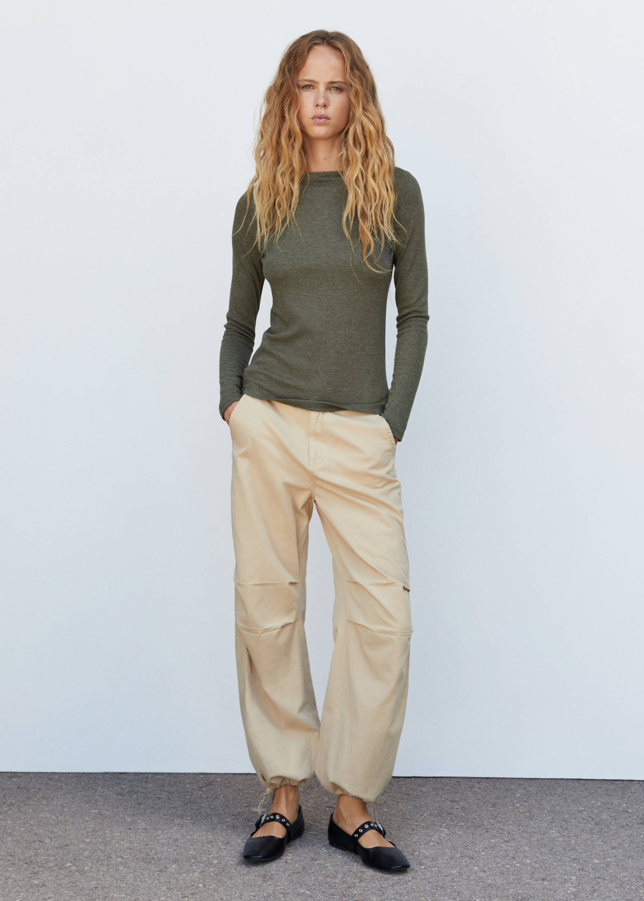 Boat neck t-shirt - General plane