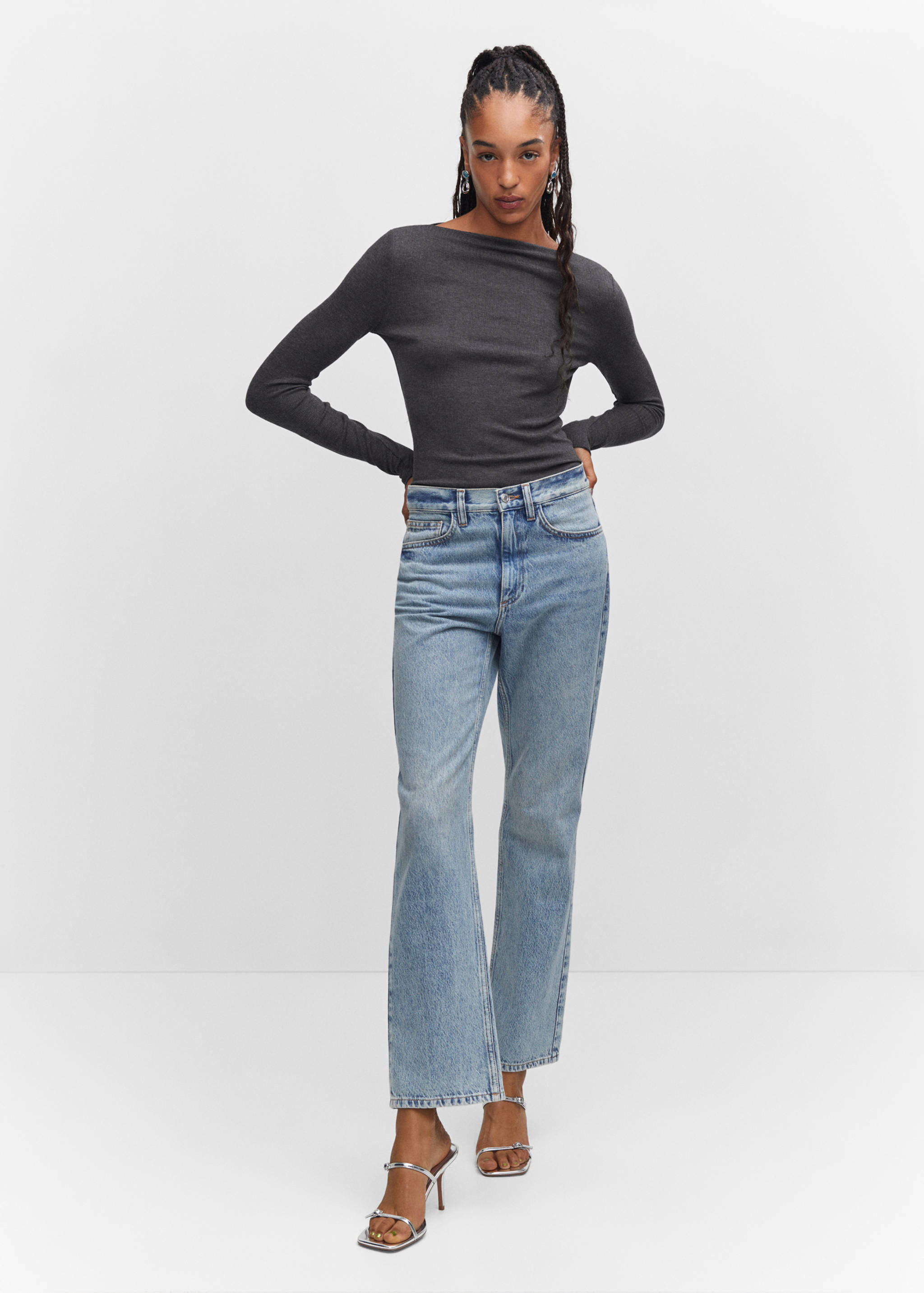 Boat neck t-shirt - General plane