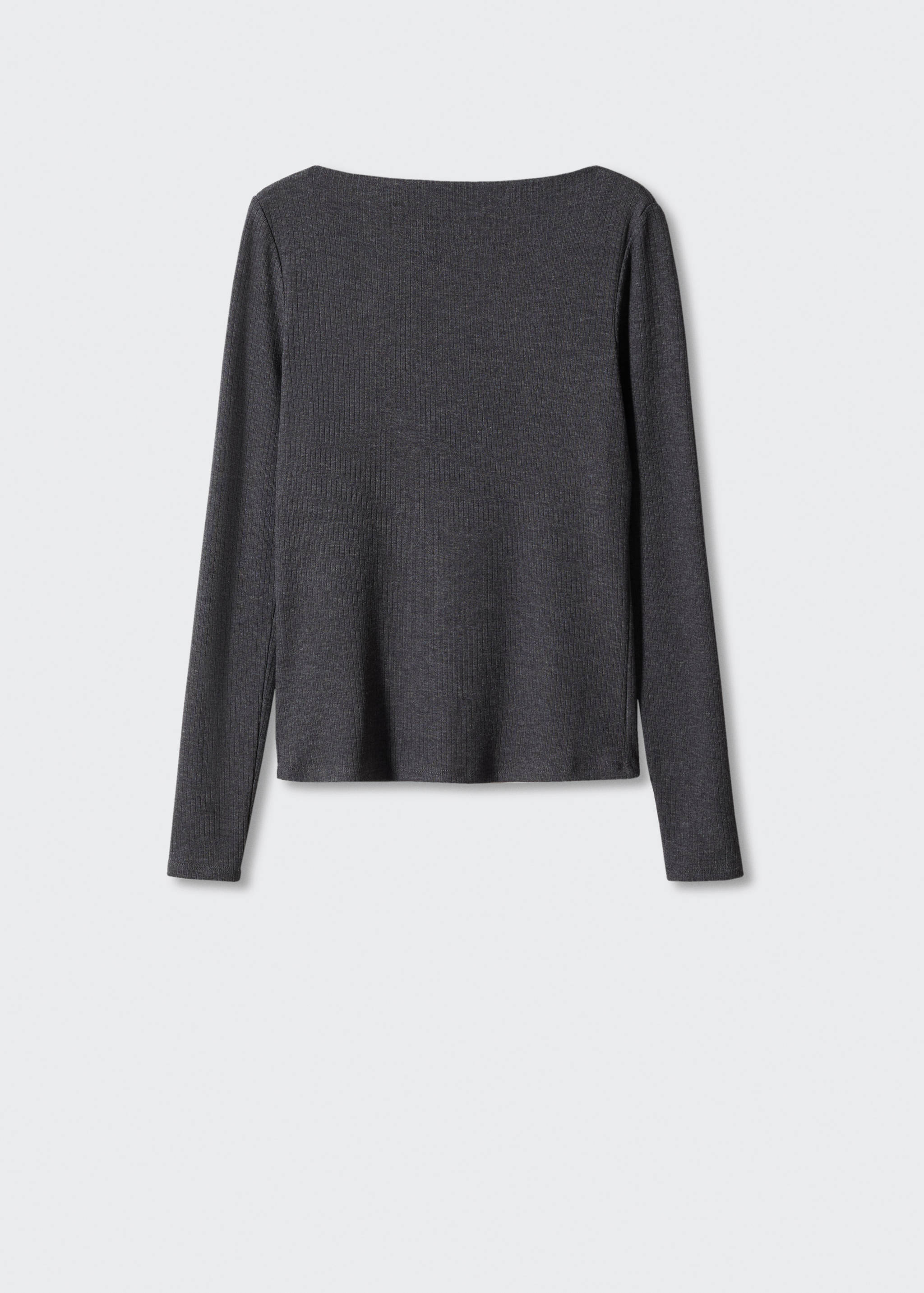 Boat neck t-shirt - Article without model