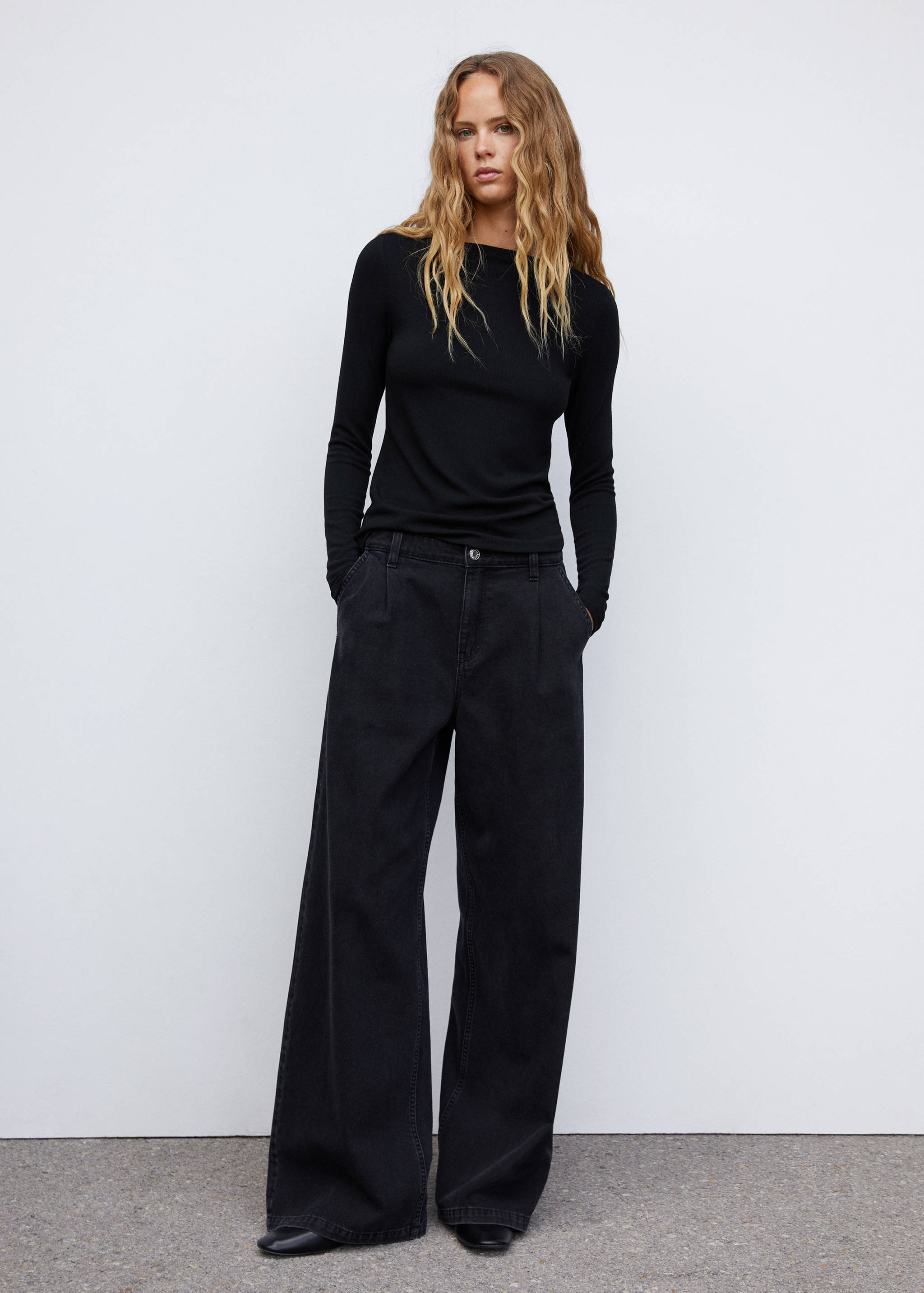 Boat neck t-shirt - General plane