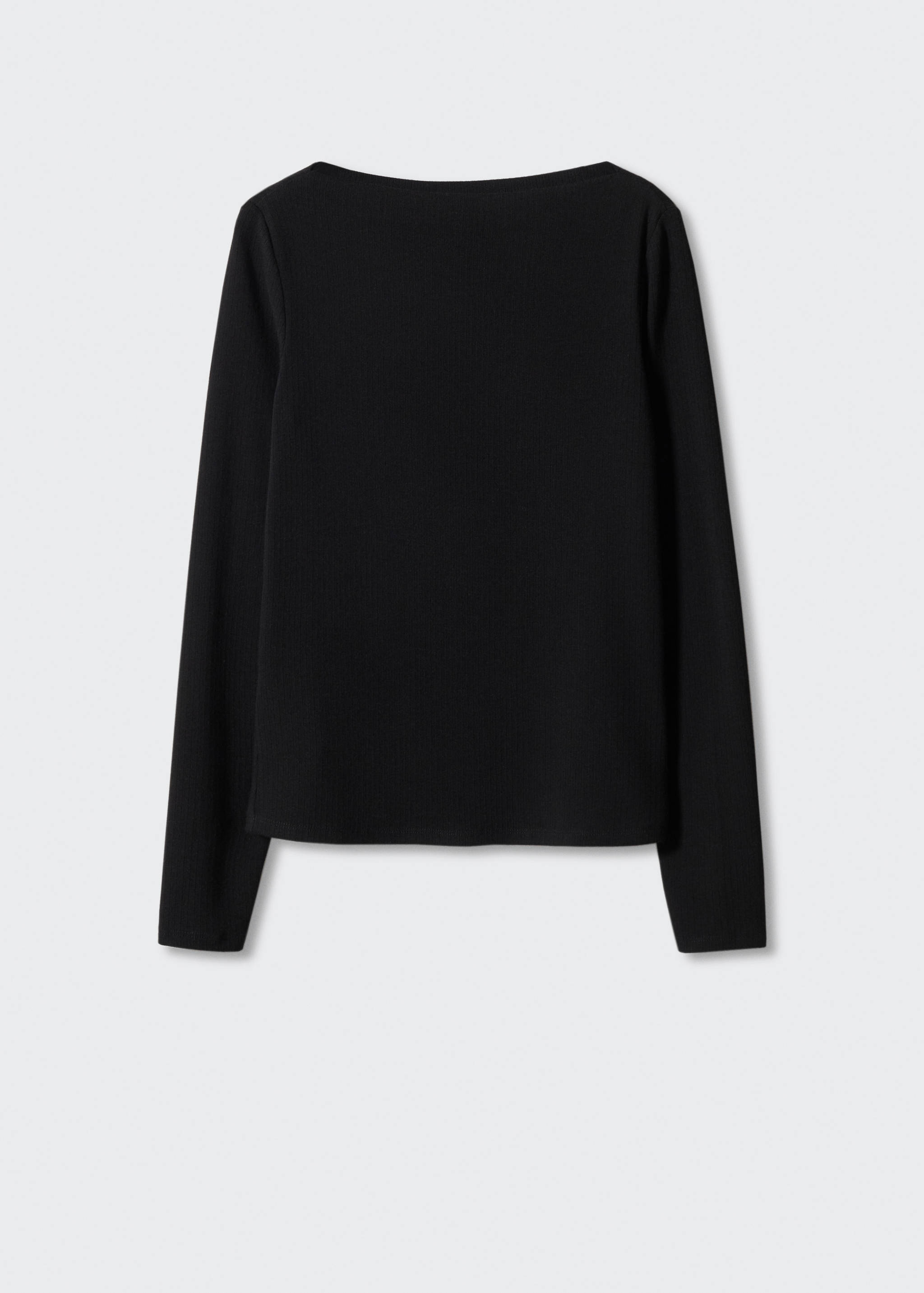 Boat neck t-shirt - Article without model