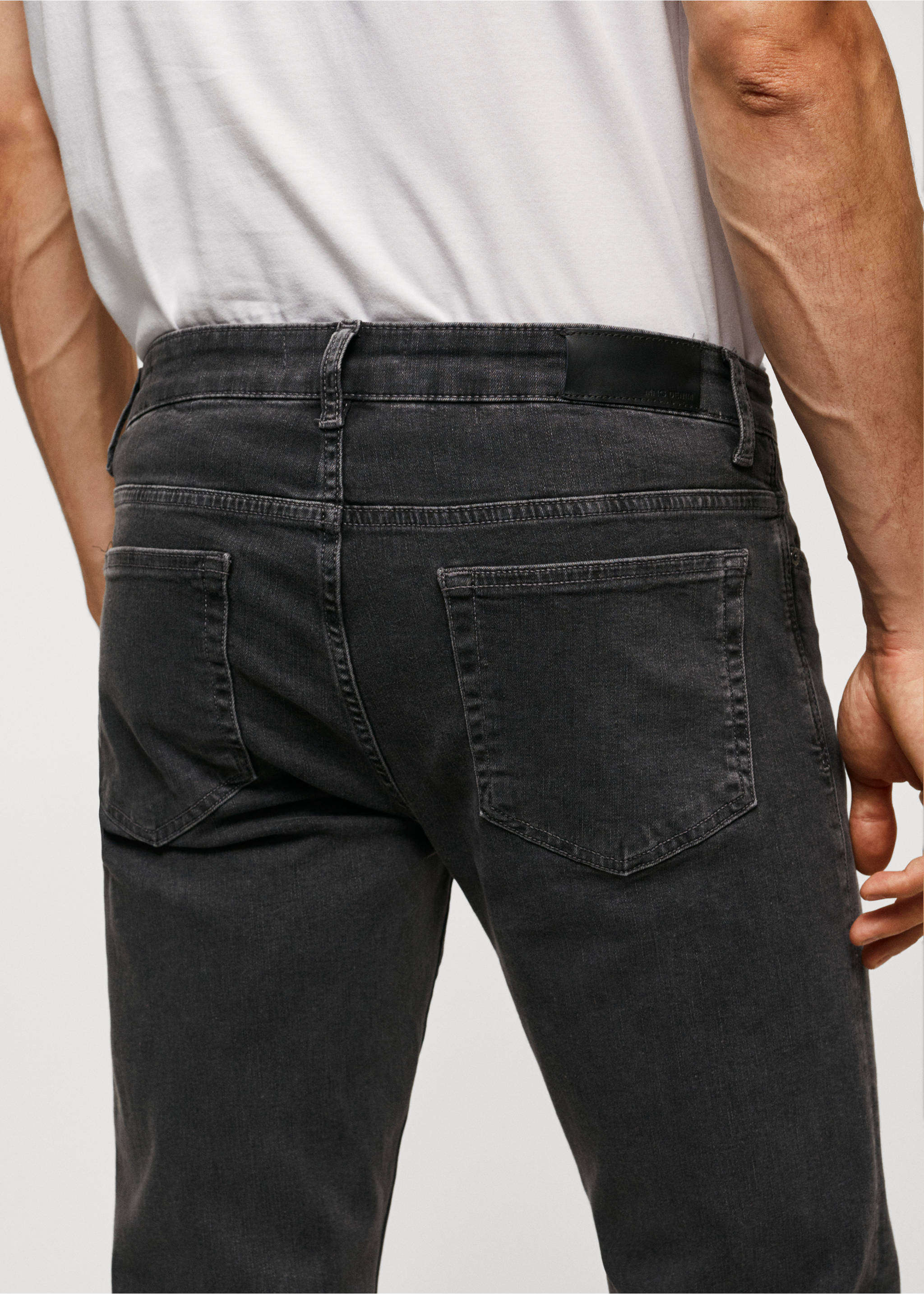 Slim fit Ultra Soft Touch Patrick jeans - Details of the article 3, Denim Grey. Ref: 57004426-00.