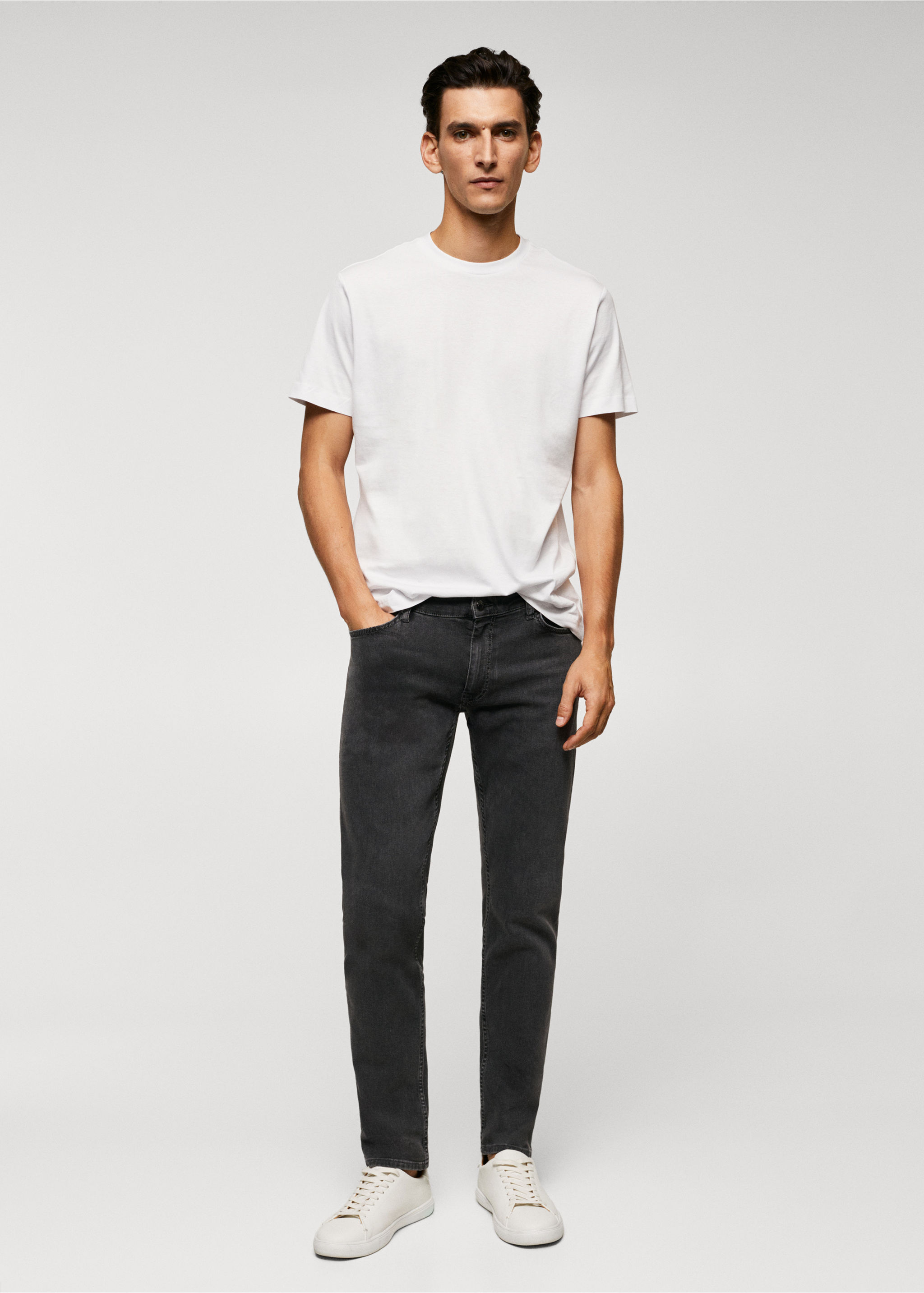Jeansy Patrick slim fit Ultra Soft Touch - Plan ogólny