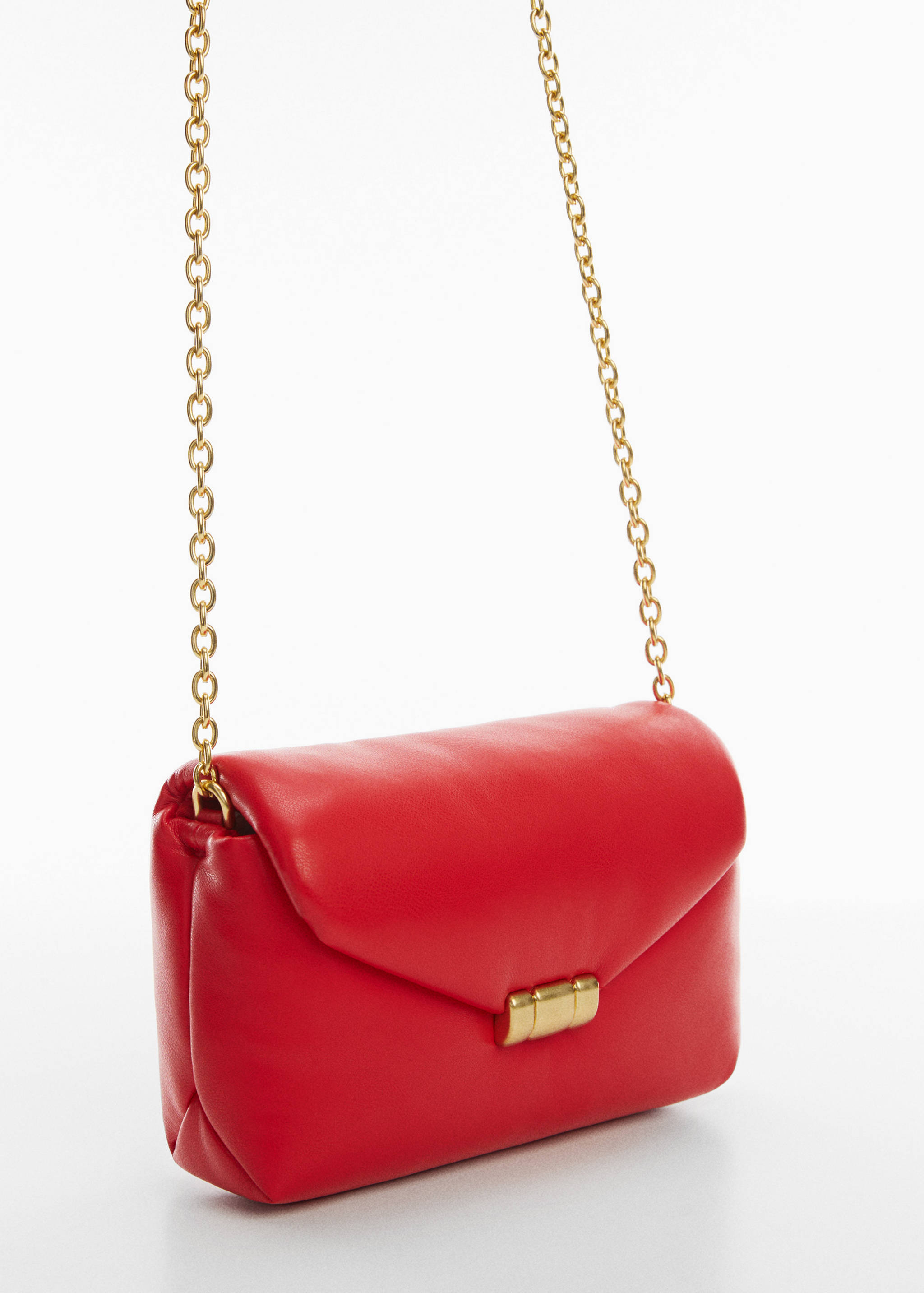 Quilted bag with chain handle - Medium plane