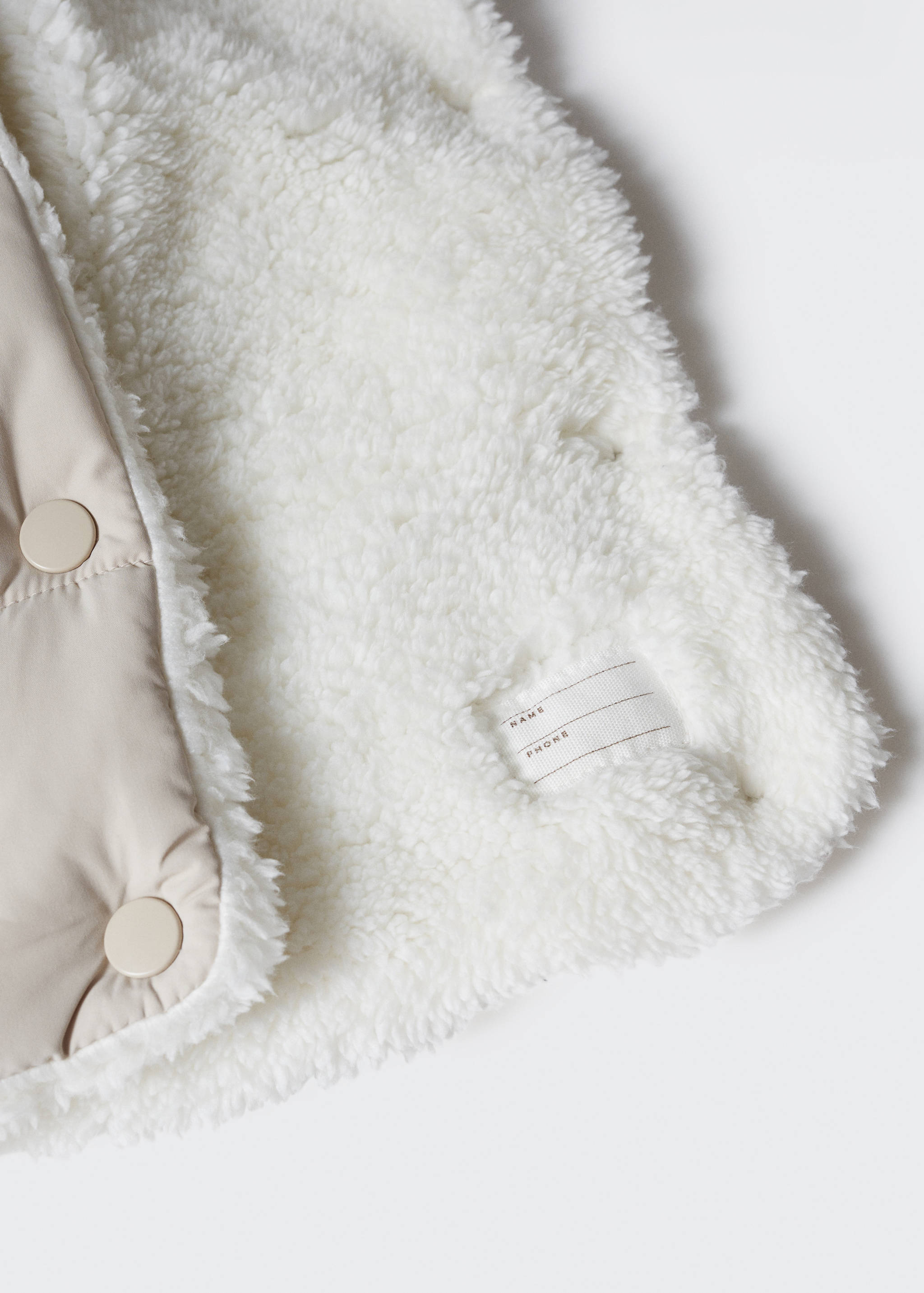 Prošívaný anorak s chlupem - Detail zboží 0