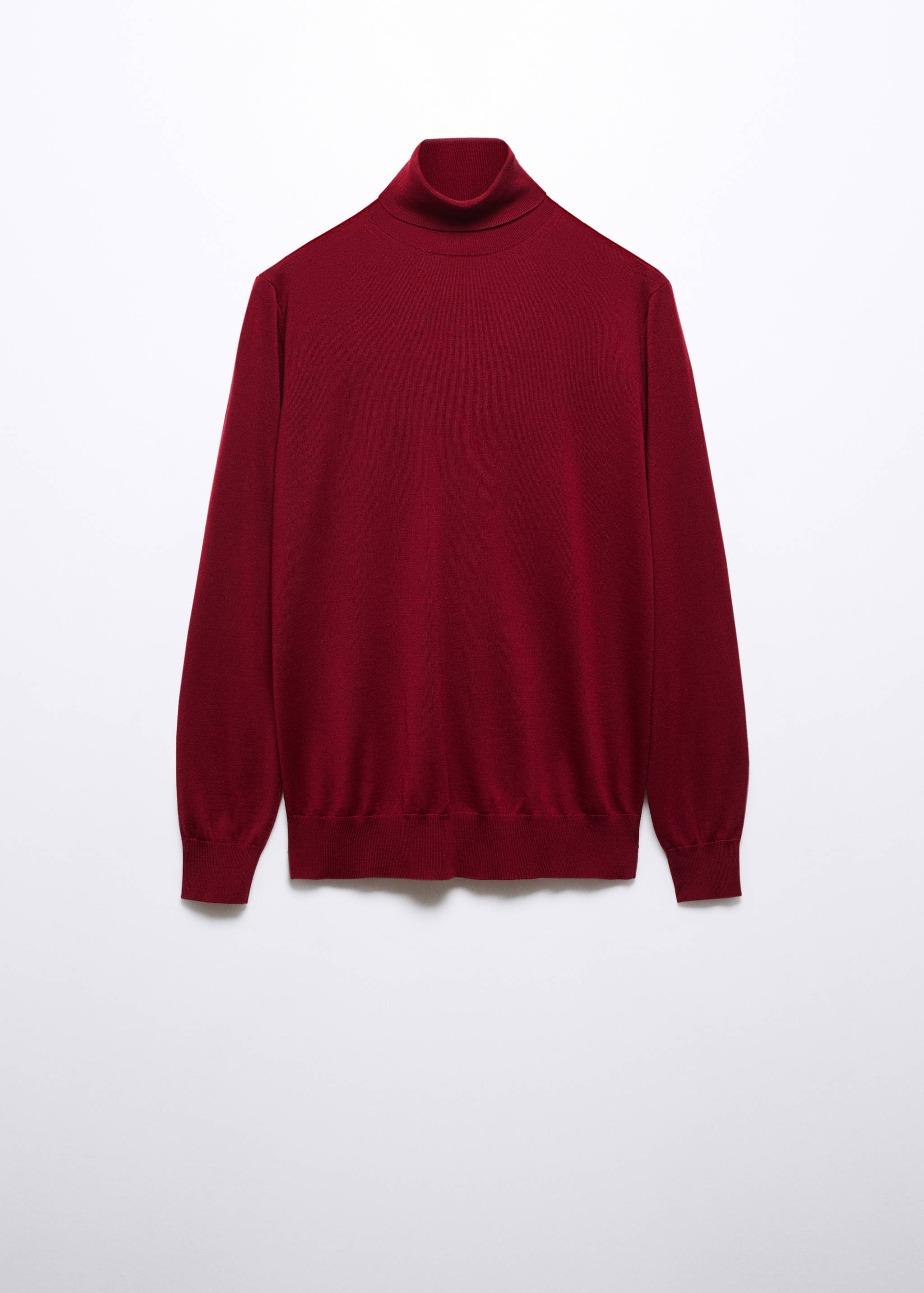 Pullover aus 100 % Merinowolle mit Rollkragen - Artikel ohne Model