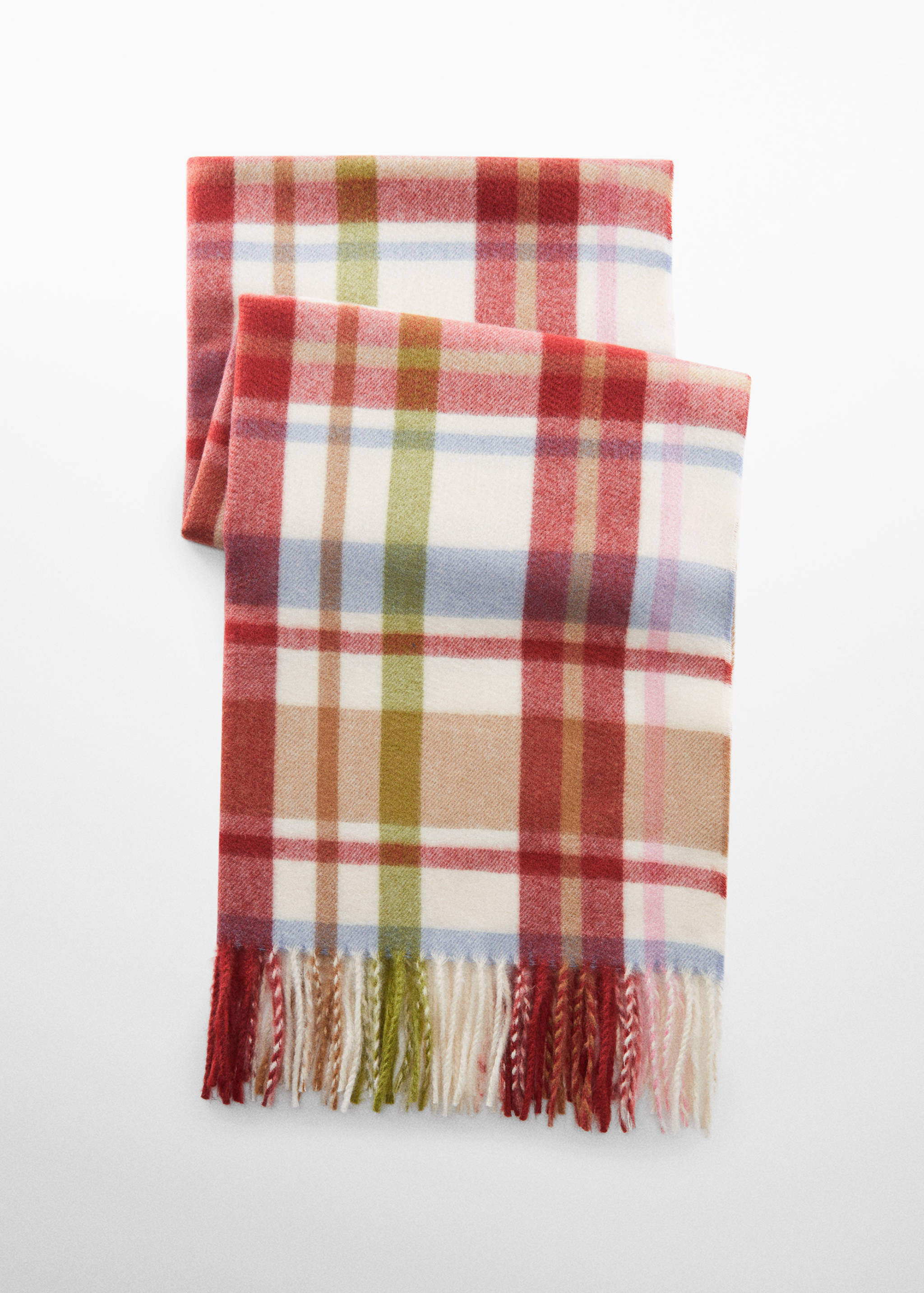 Plaid scarf - Article without model