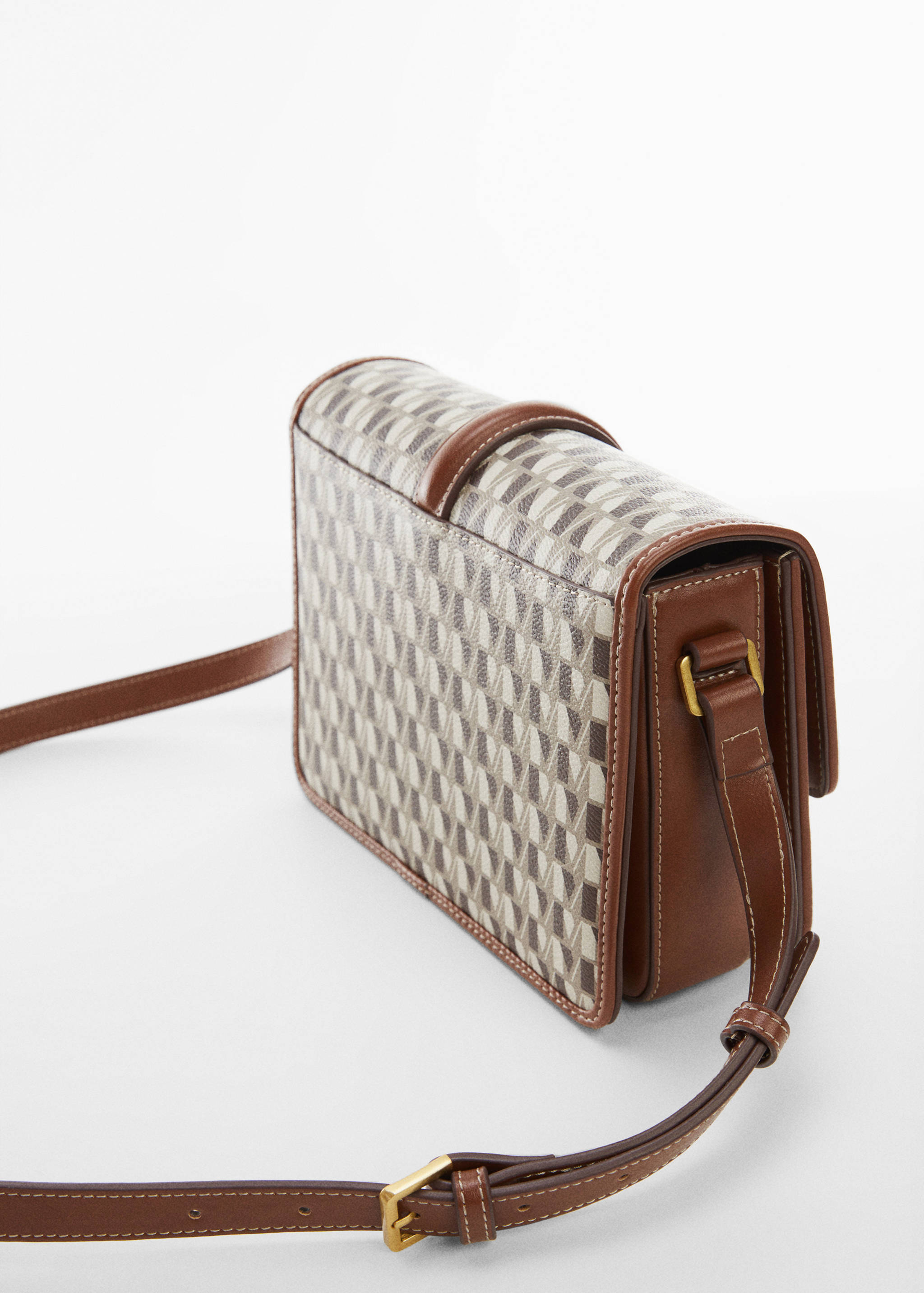 Bolso bandolera estampado logo - Detalle del artículo 1