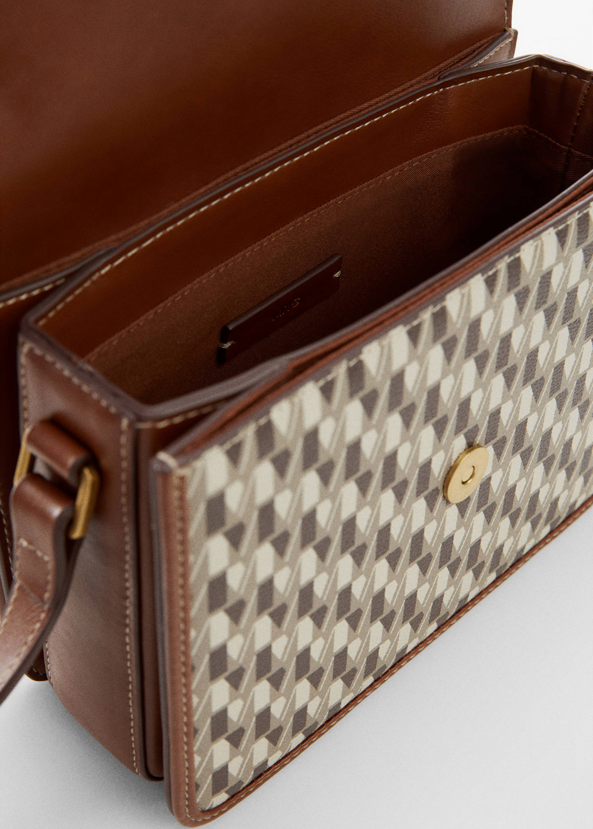 Bolso bandolera estampado logo - Detalle del artículo 2