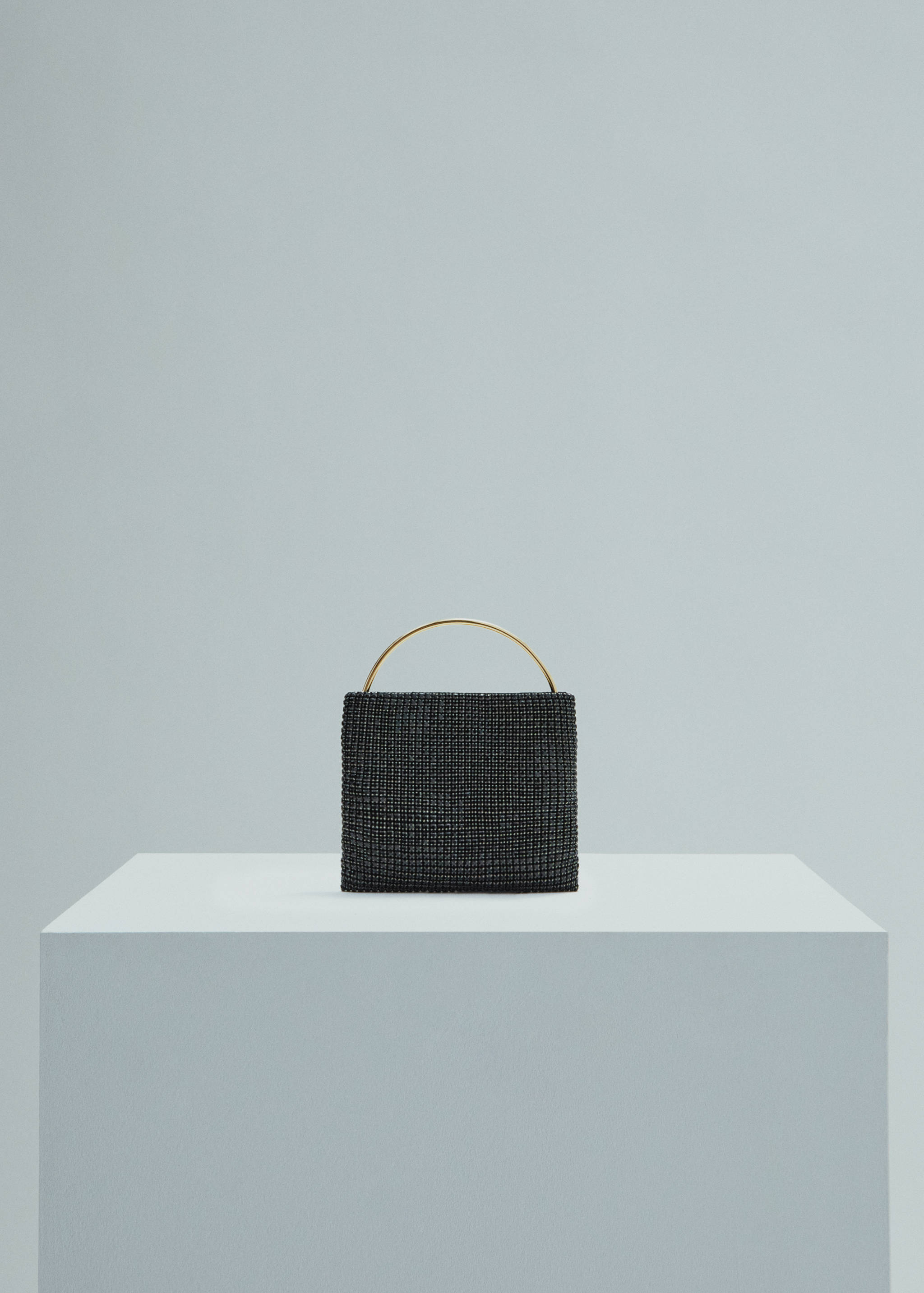 Bossa strass nansa rígida - Article sense model, Negre. Ref: 57004791-00.