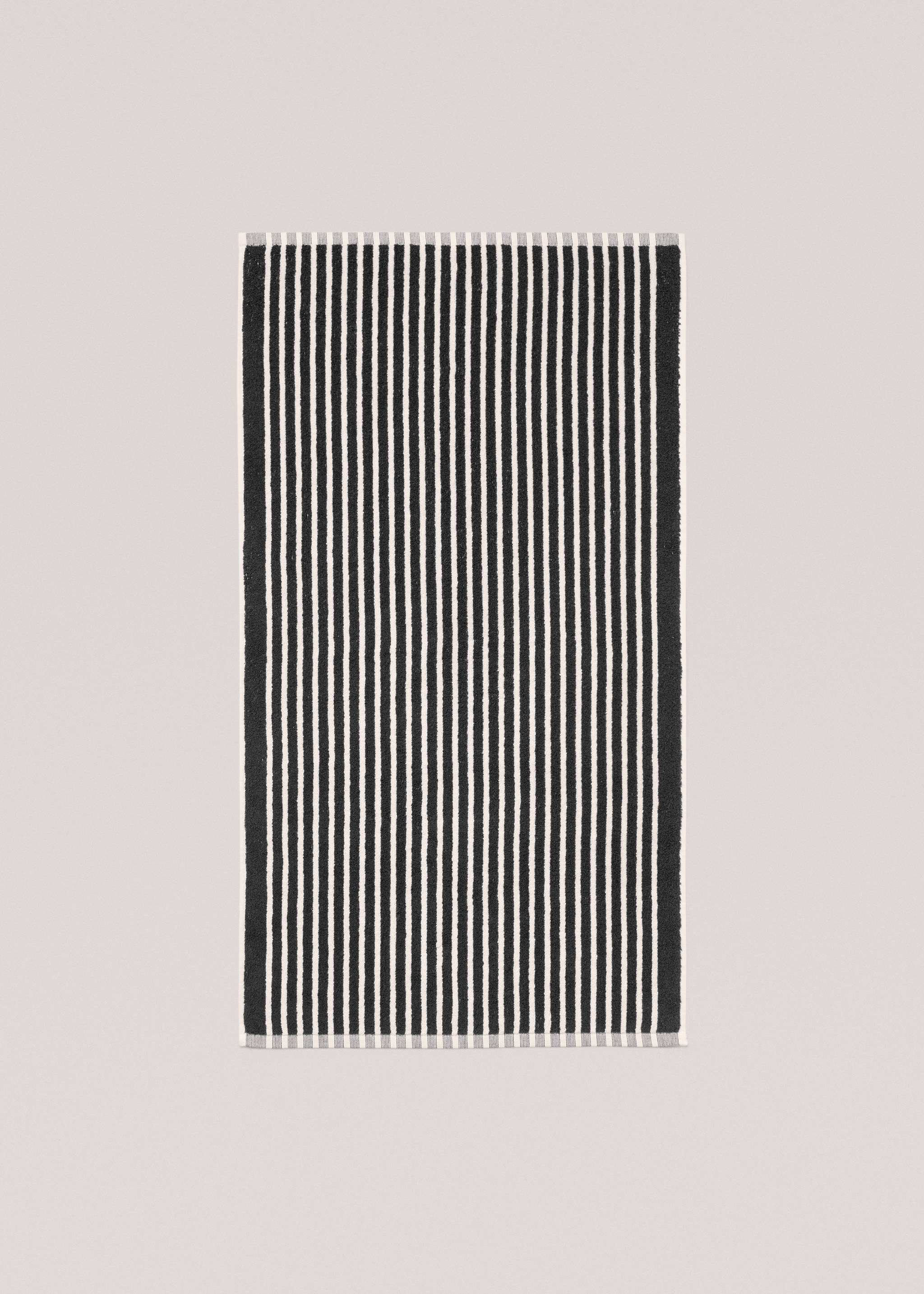Striped hands towel 50x90cm - Details of the article 3