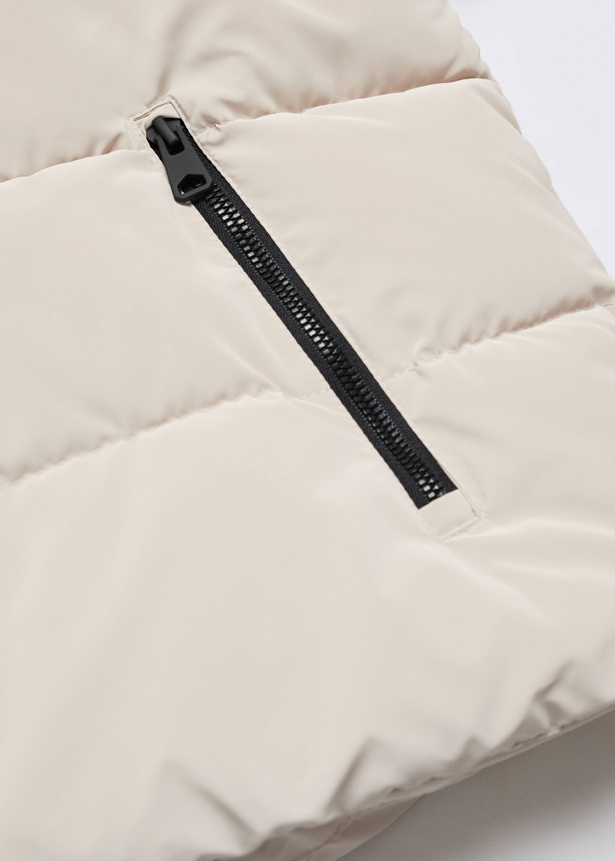 Waterdichte gewatteerde jas met ruitpatroon - Detail van het artikel 8