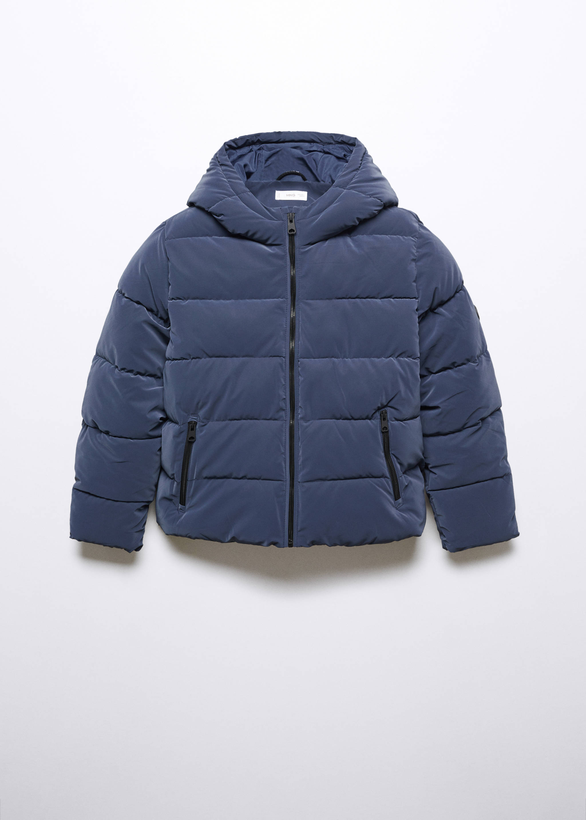 Waterdichte gewatteerde jas met ruitpatroon - Artikel zonder model