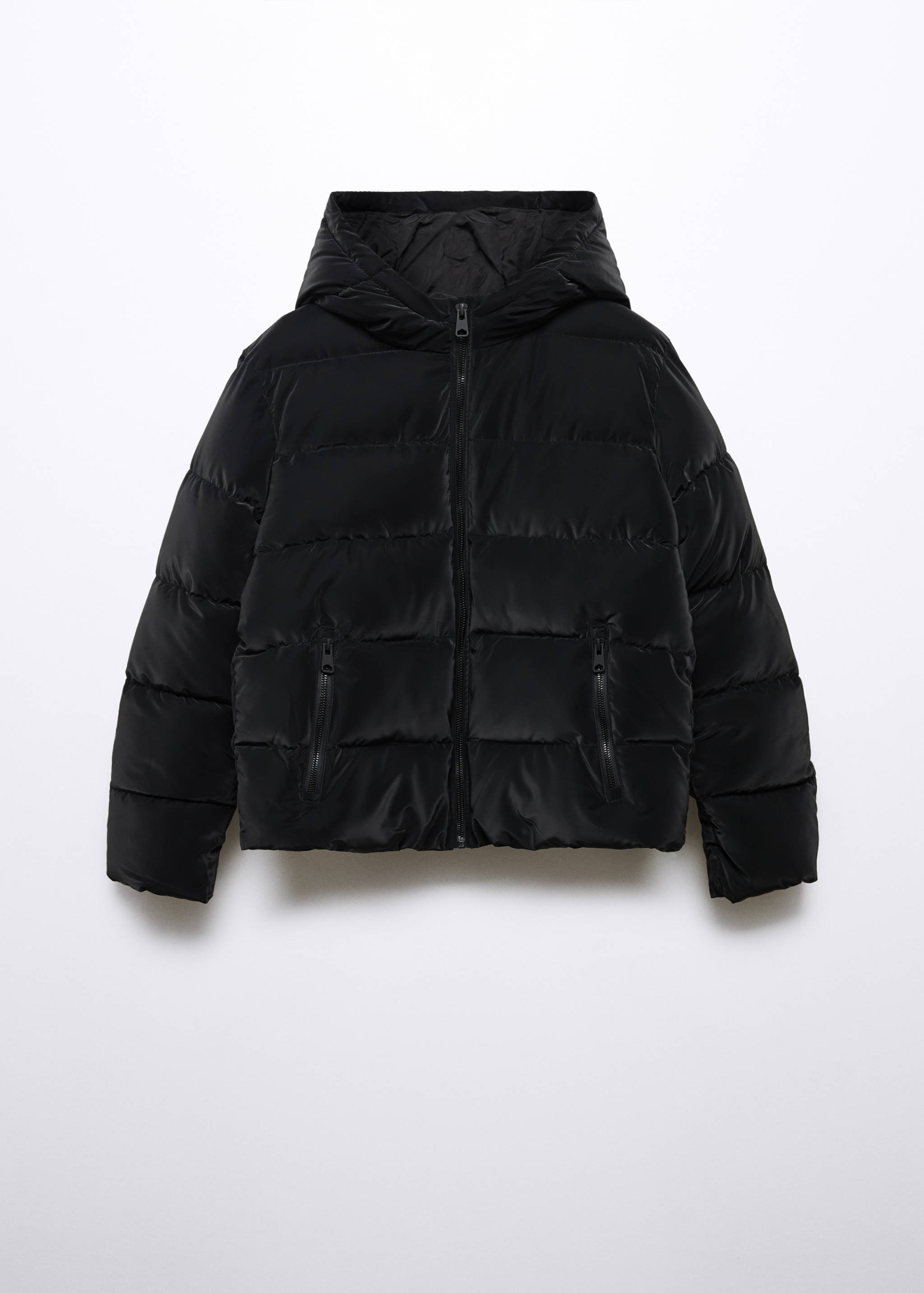 Waterdichte gewatteerde jas met ruitpatroon - Artikel zonder model