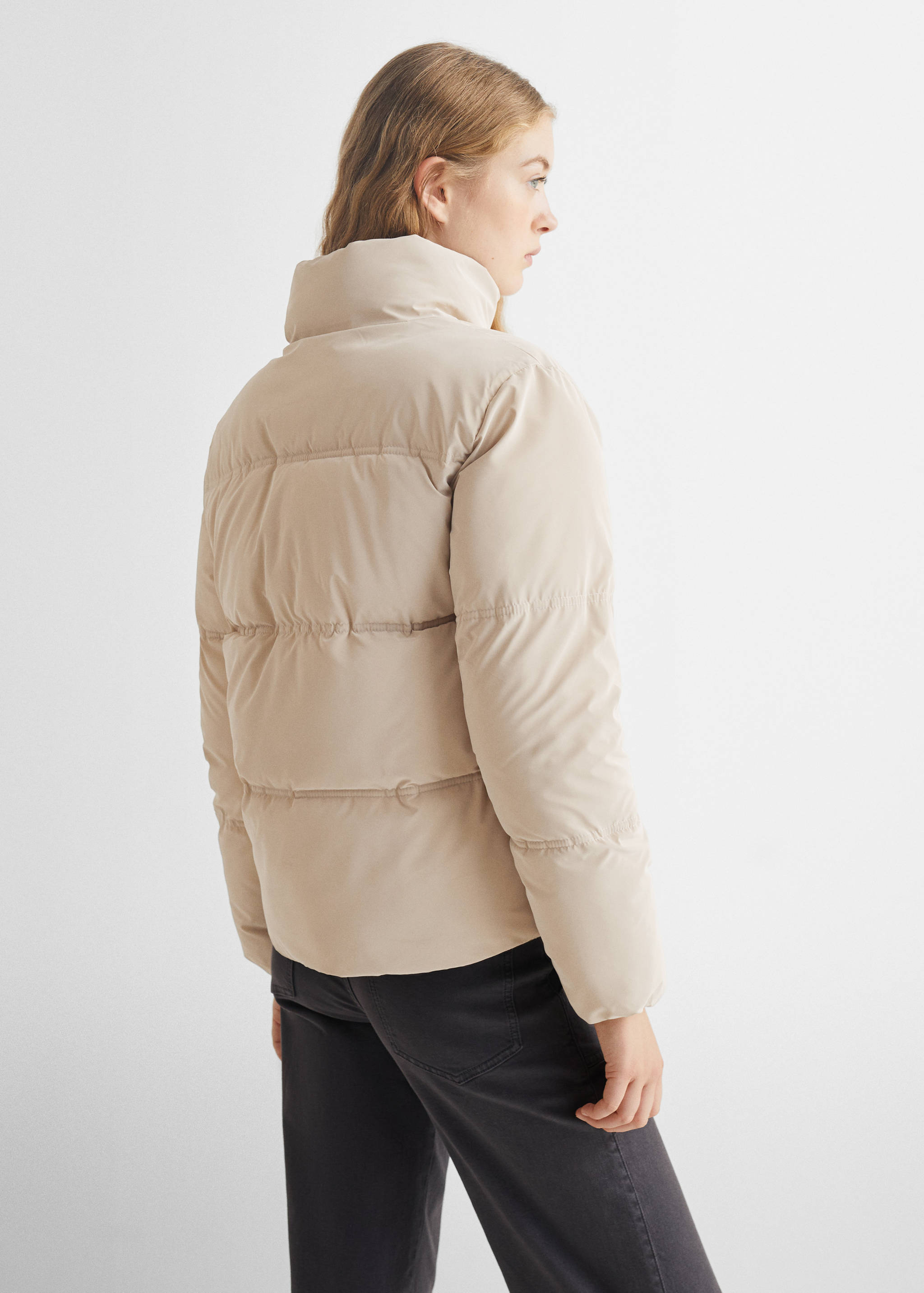 Anorak matelassé imperméable à losanges - Verso de l’article