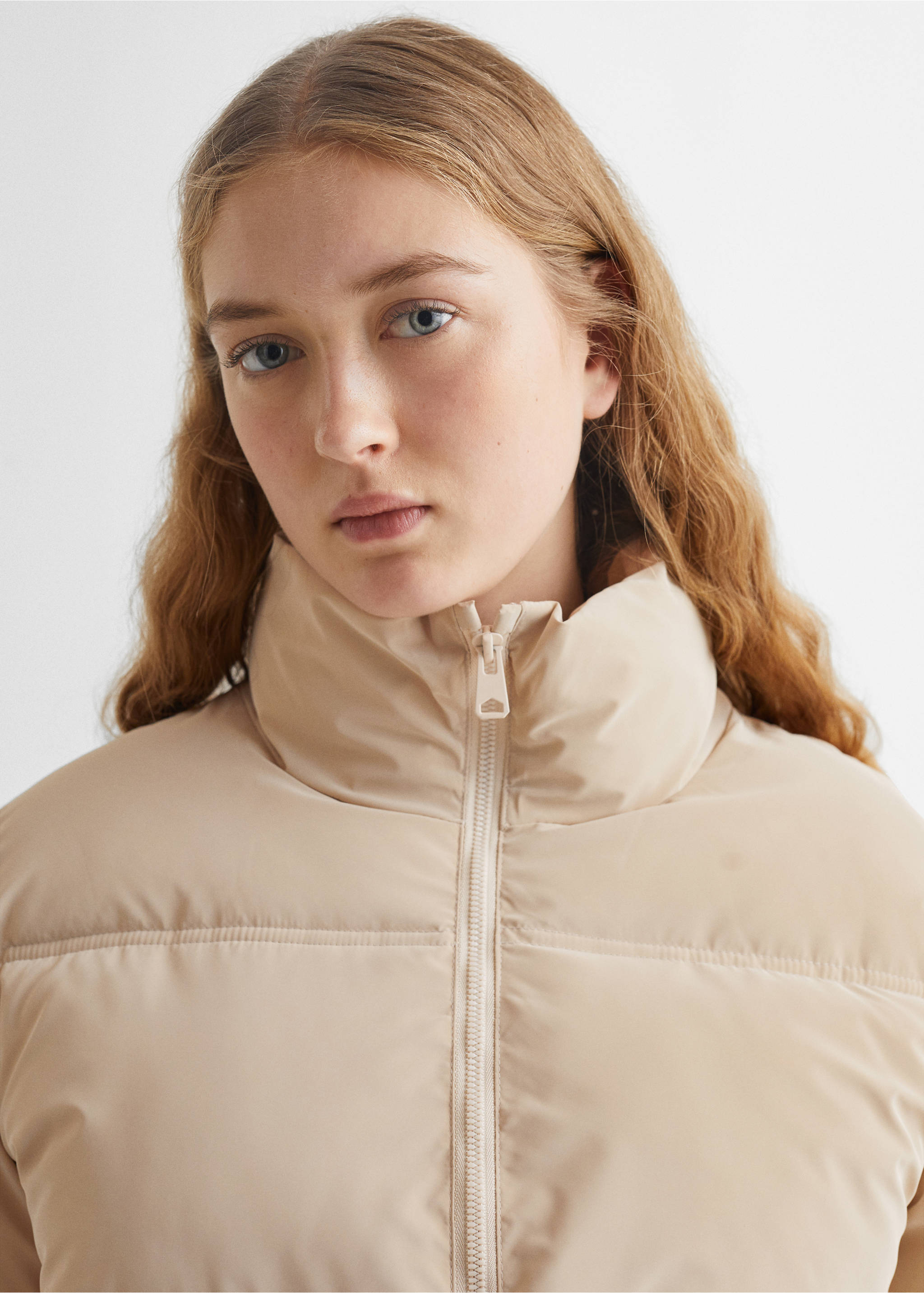Anorak matelassé imperméable à losanges - Détail de l'article 1, Beige. Ref: 57005138-00.