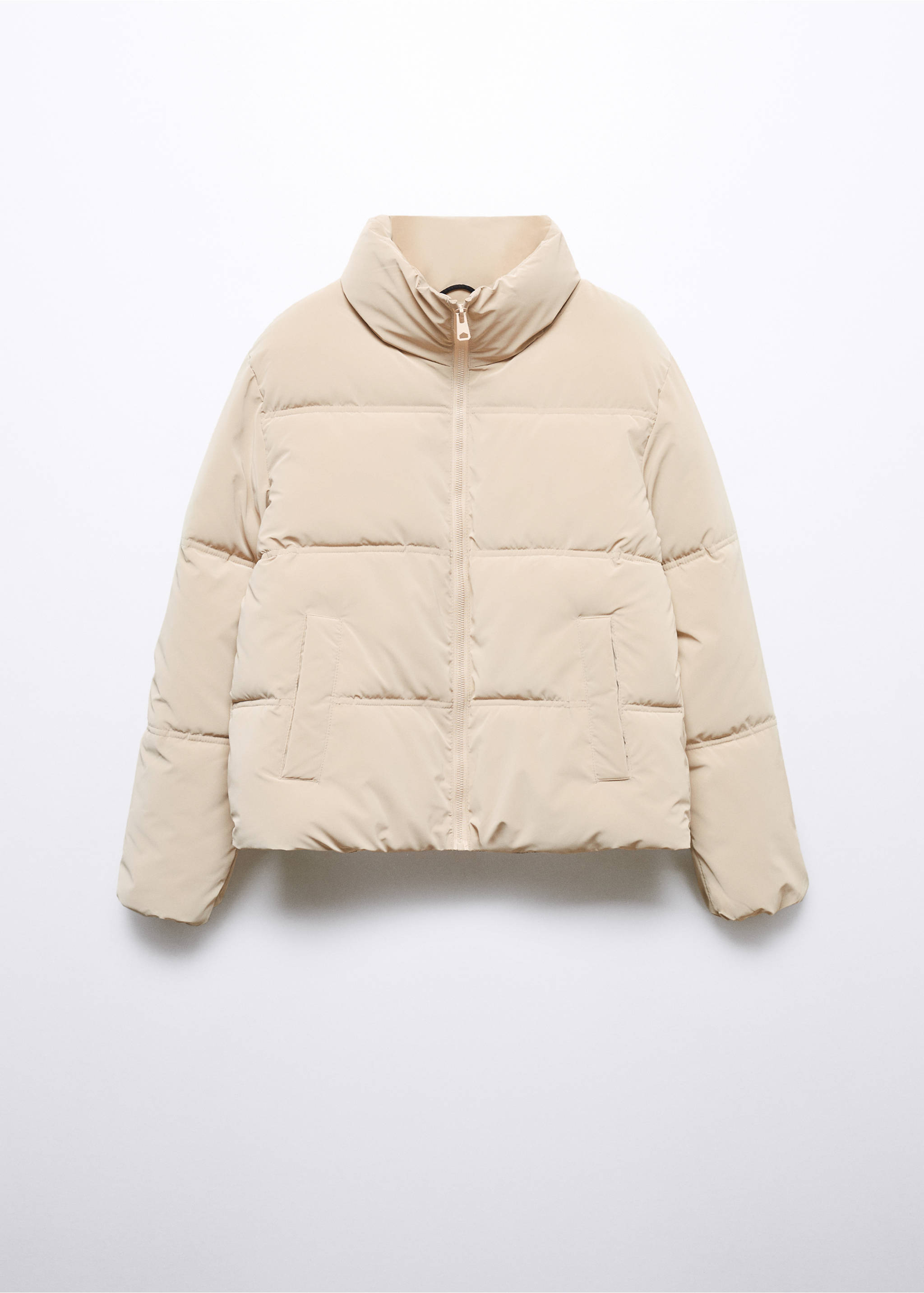 Anorak matelassé imperméable à losanges - Article sans modèle, Beige. Ref: 57005138-00.