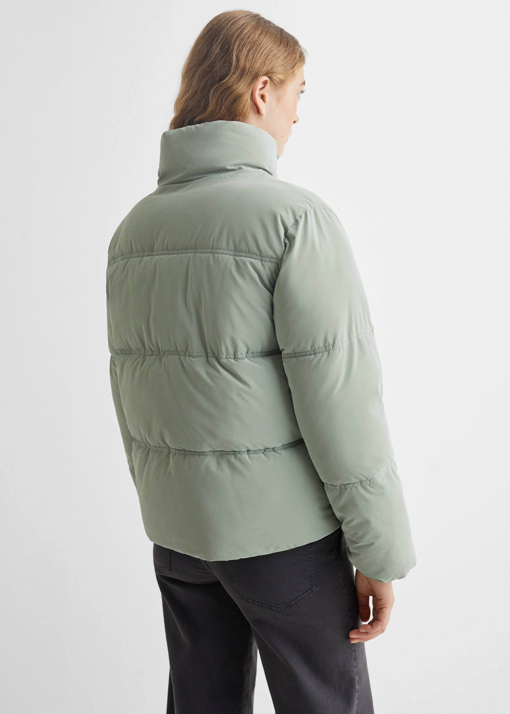 Anorak matelassé imperméable à losanges - Verso de l’article
