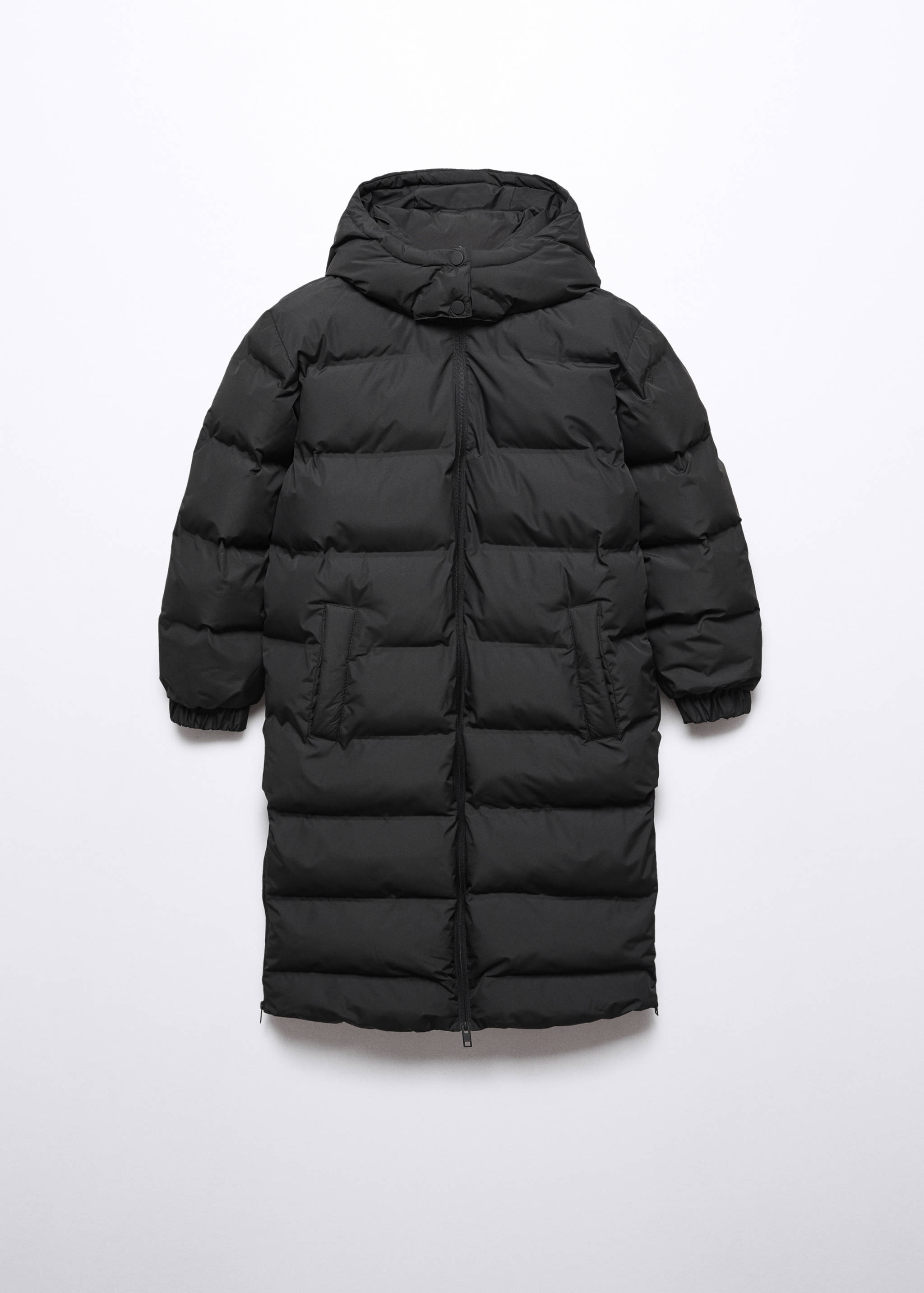 Quilted long coat - Article without model