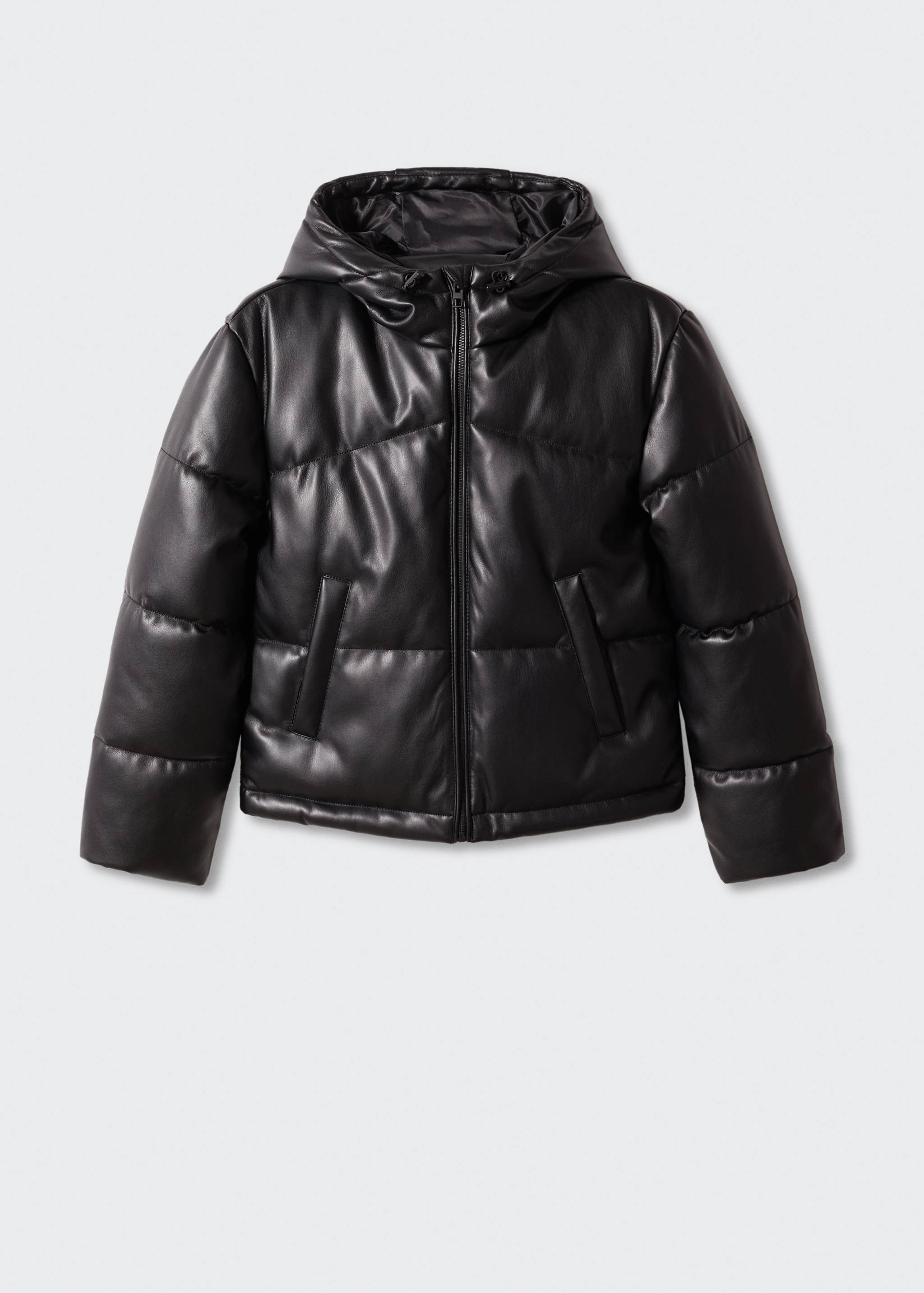 Anorak acolchado efecto piel - Artículo sin modelo