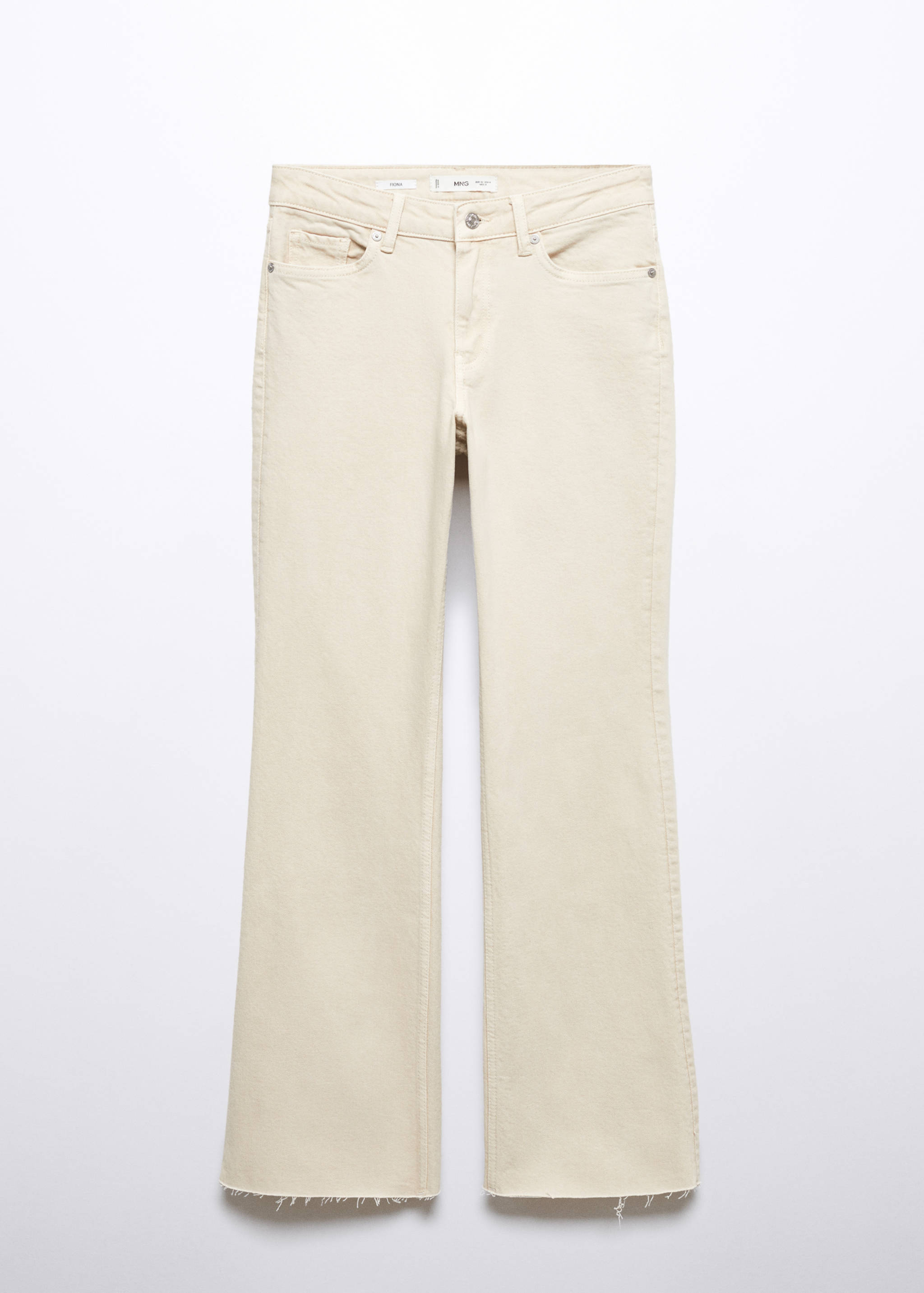 Medium-rise flared jeans - Article without model