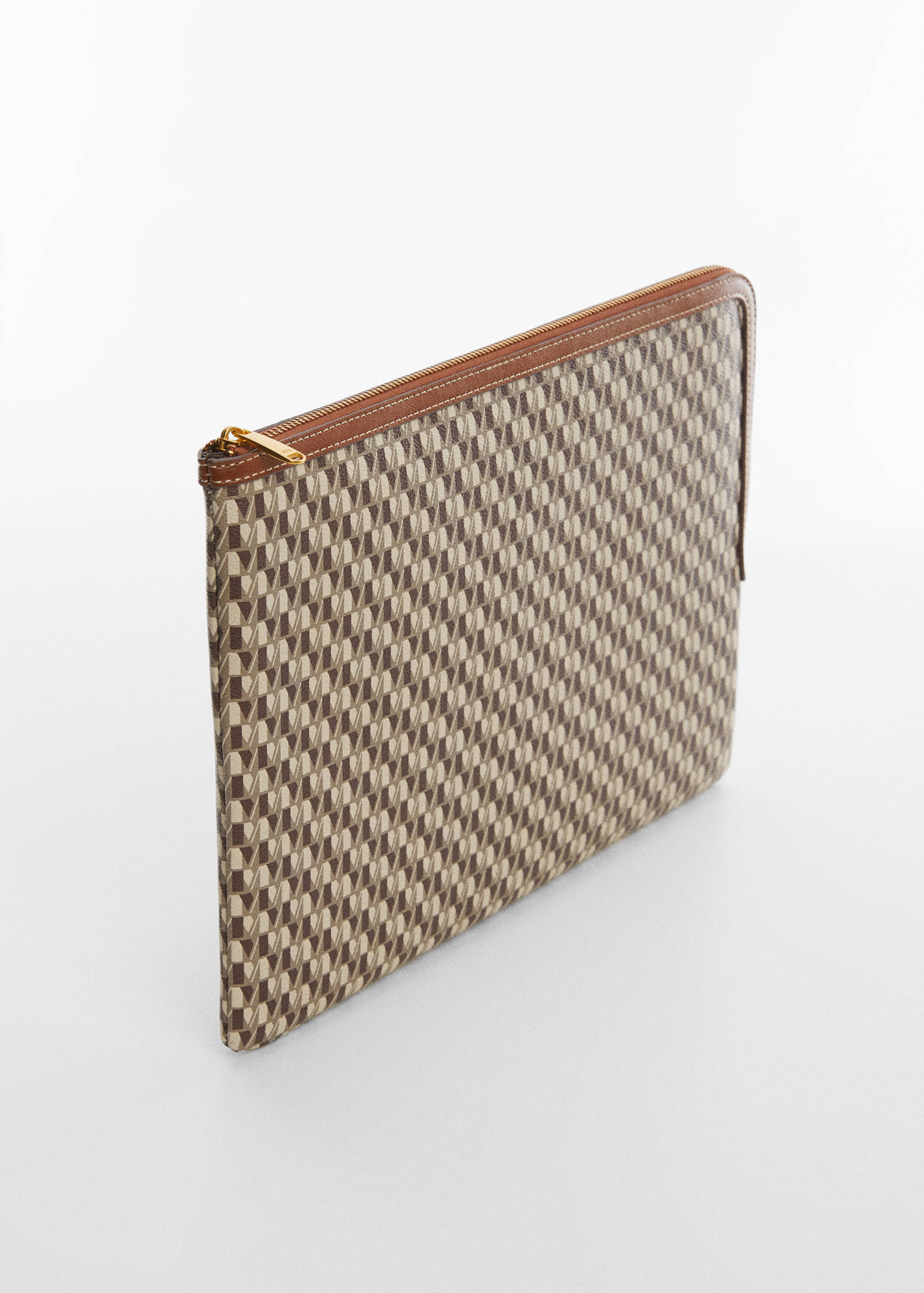 Housse ordinateur portable à imprimé logo - Plan moyen