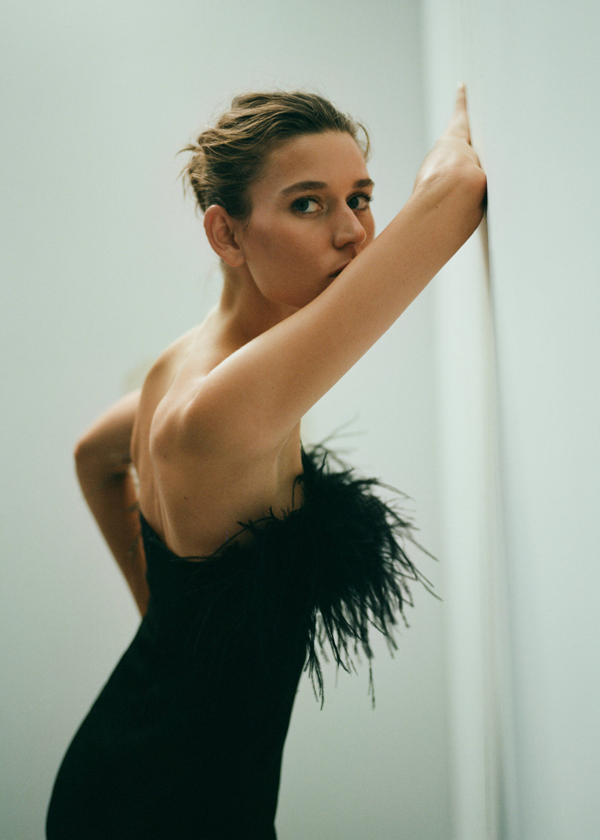 Robe bustier détail plumes - Détail de l'article 7
