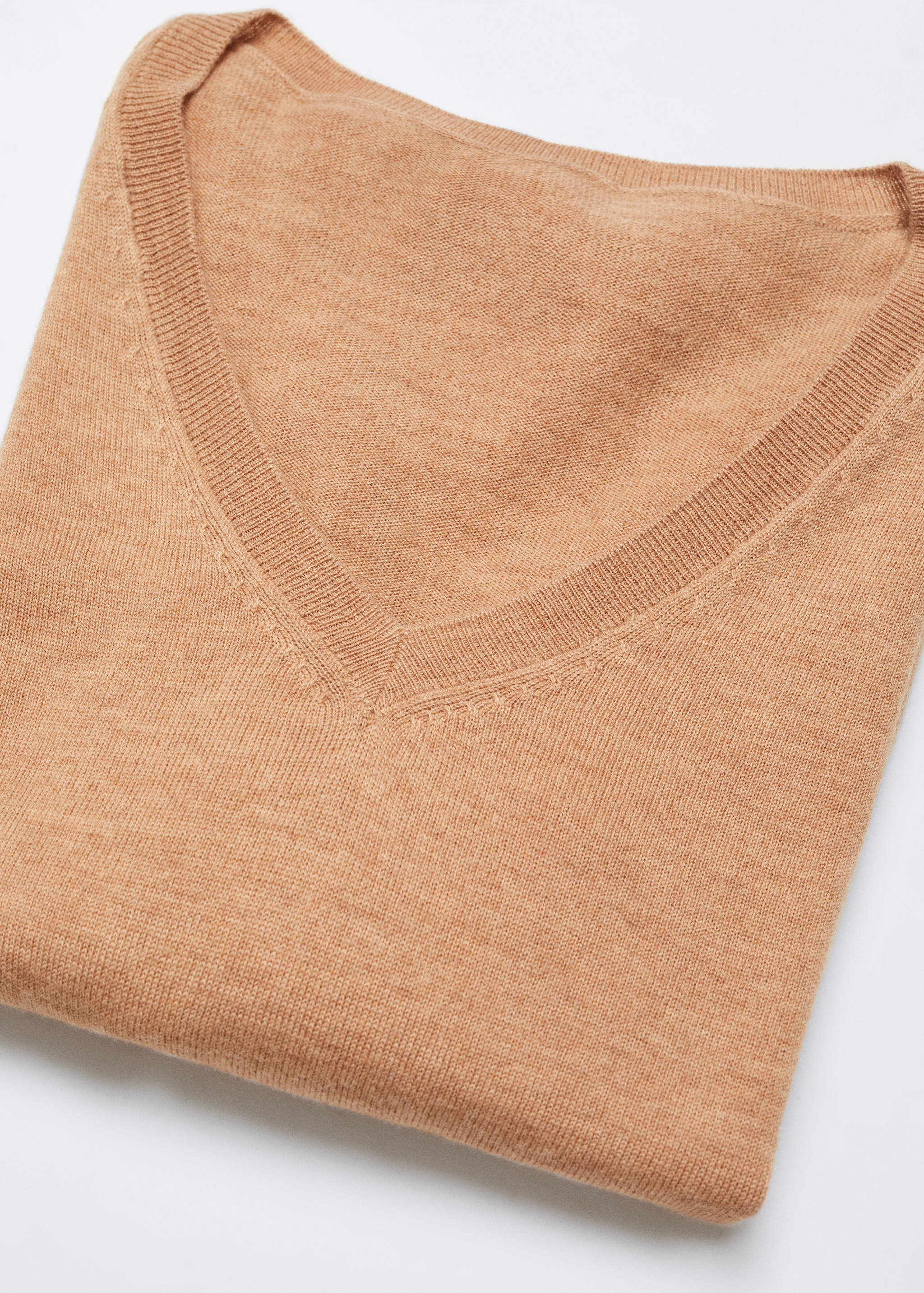 Pull-over laine col en V - Détail de l'article 8