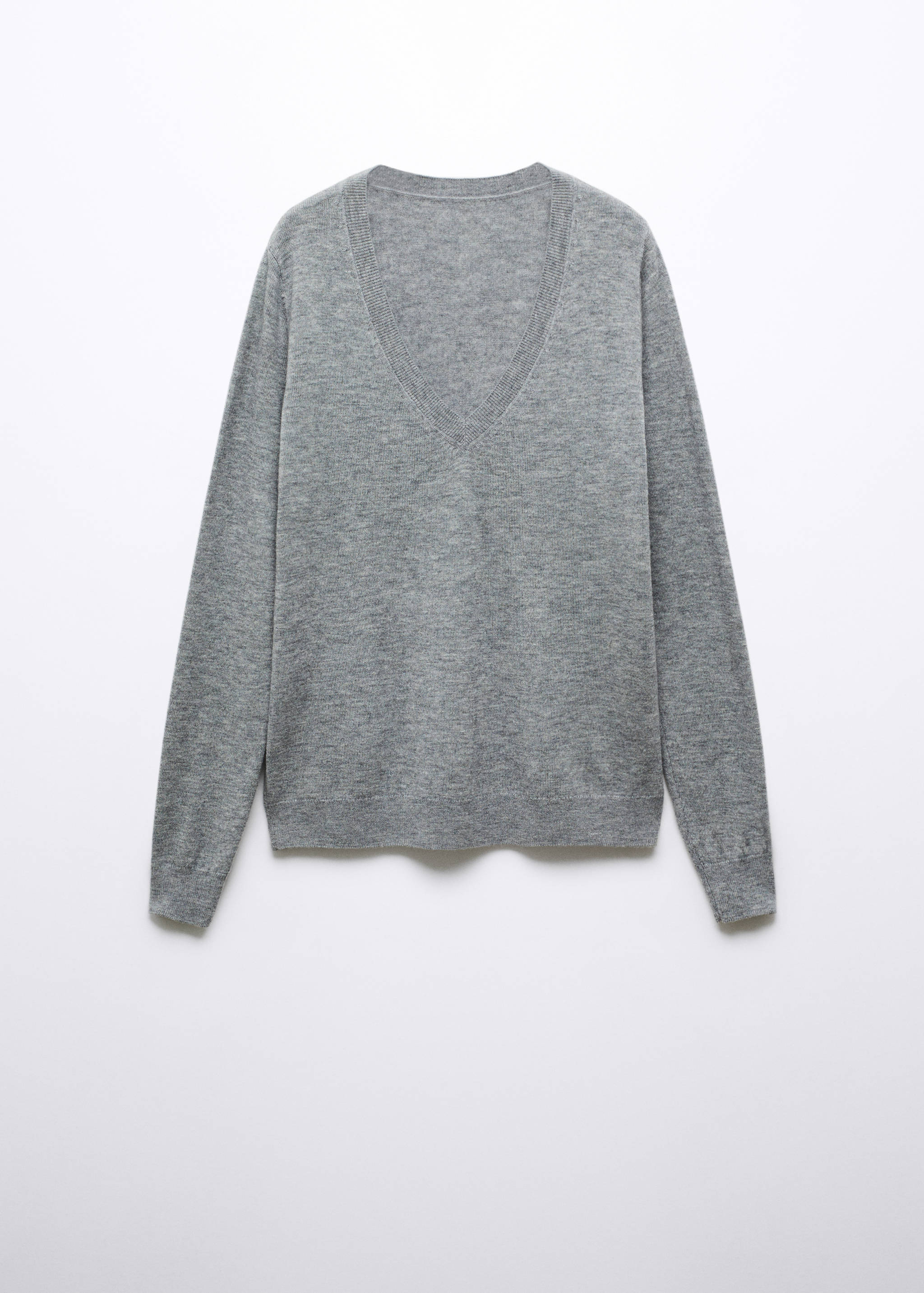 Pull-over laine col en V - Article sans modèle