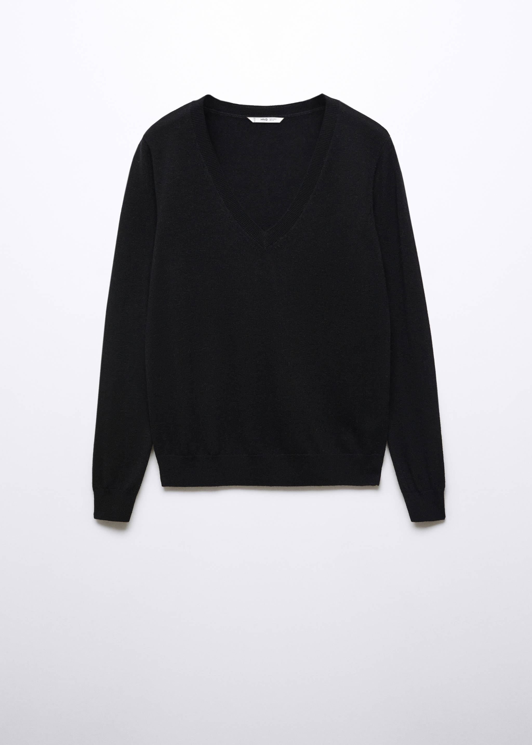 Pull-over laine col en V - Article sans modèle