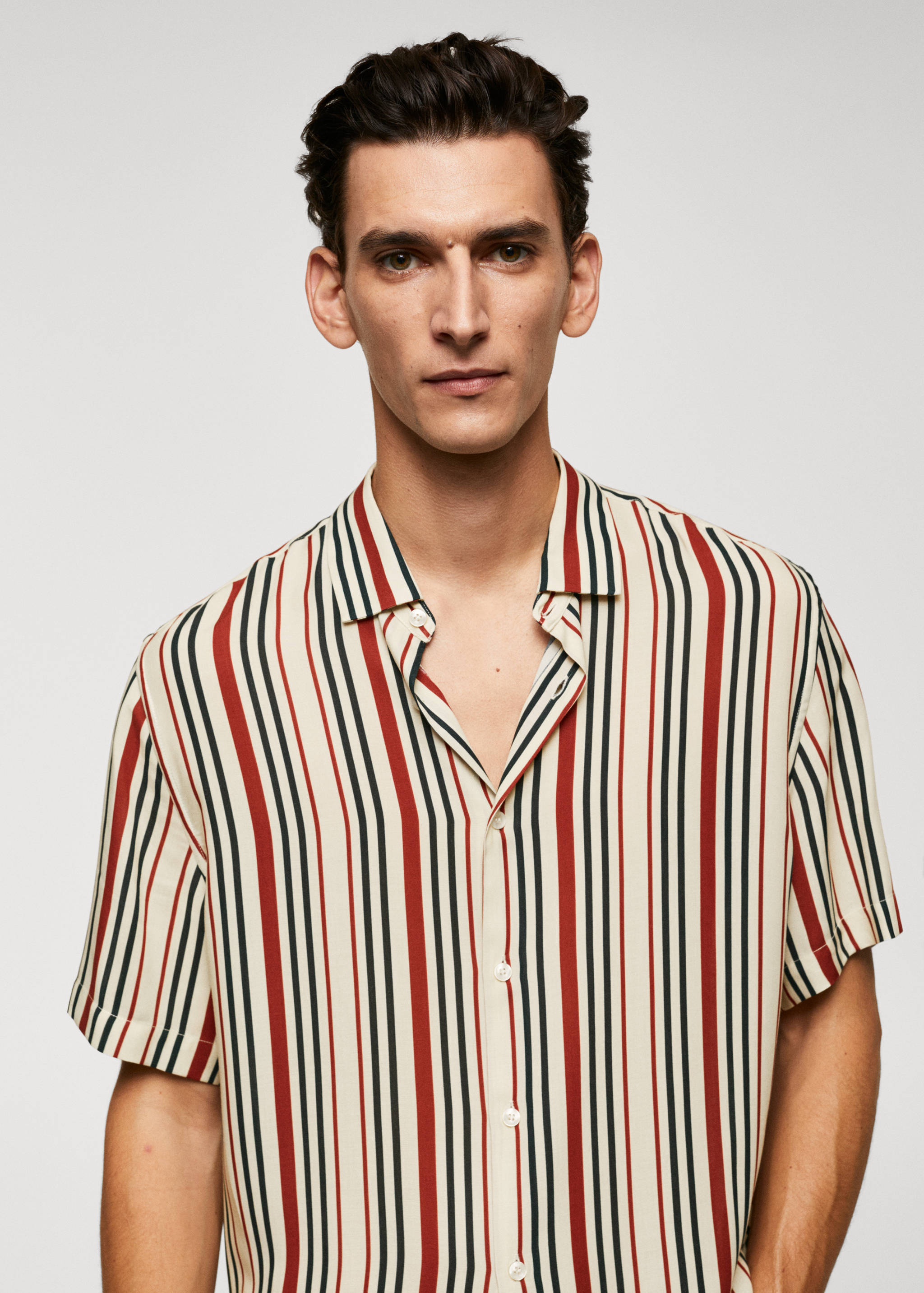 Chemise rayures manches courtes - Détail de l'article 1