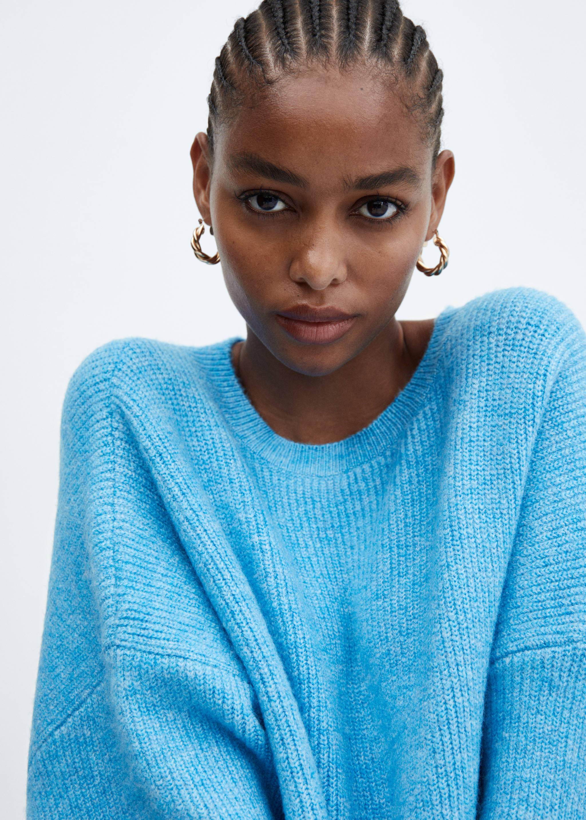 Pull-over oversize emmanchures tombantes - Détail de l'article 1